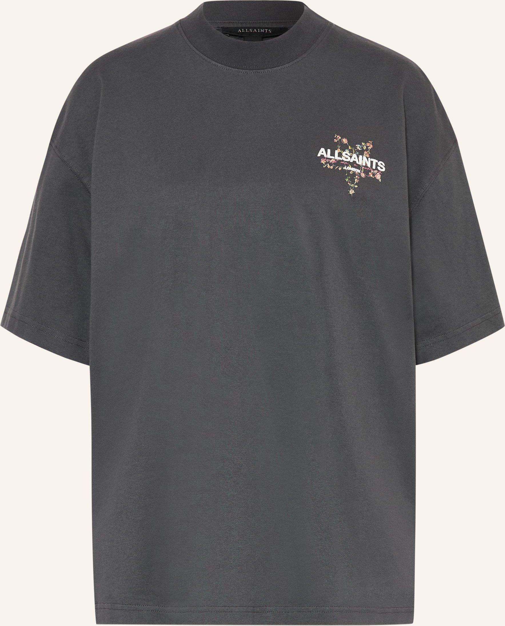 Allsaints T-Shirt Pentacle Etta schwarz