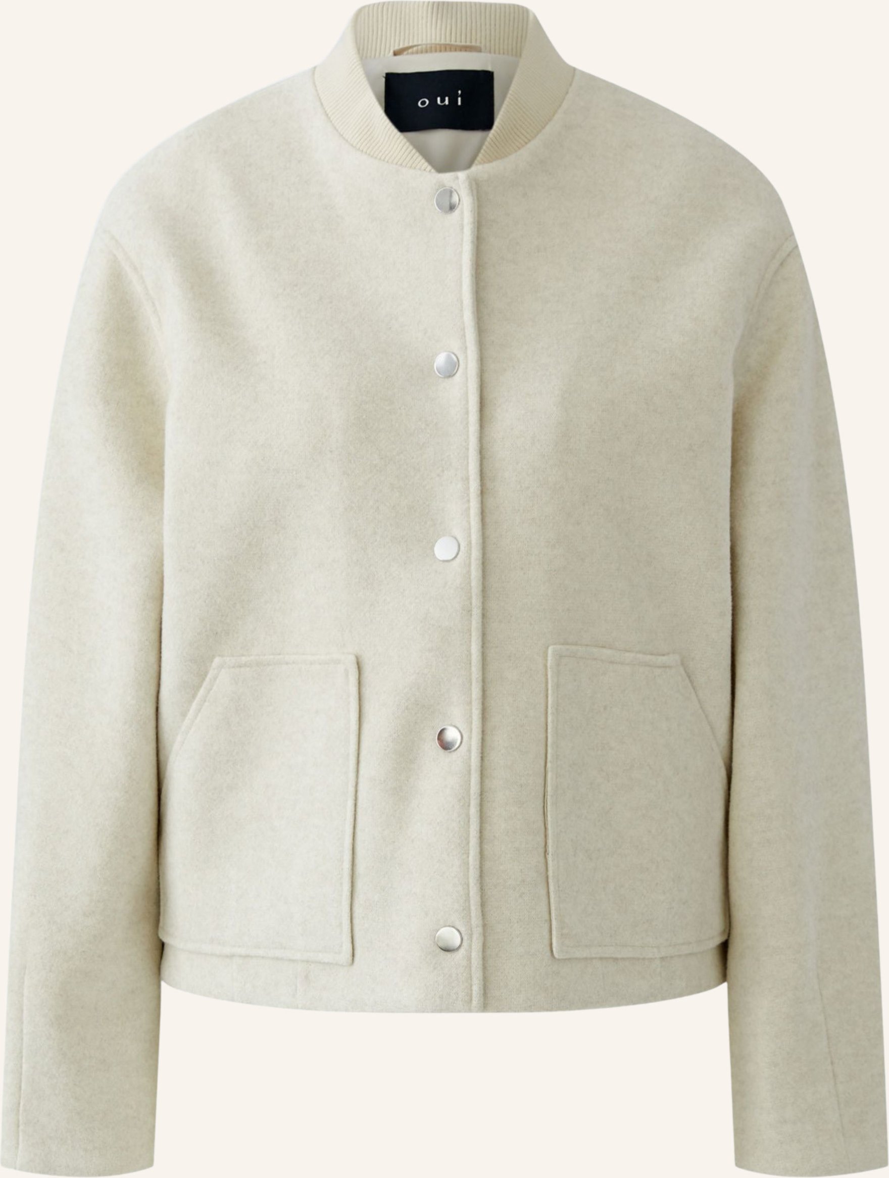 Oui Jacke beige
