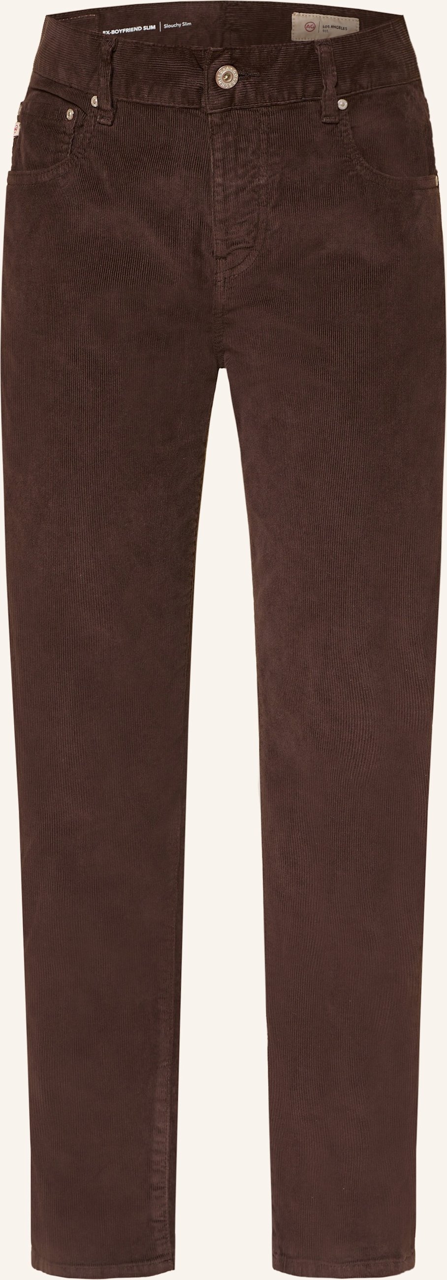 Thumbnail - Ag Jeans Cordhose Ex Boyfriend braun