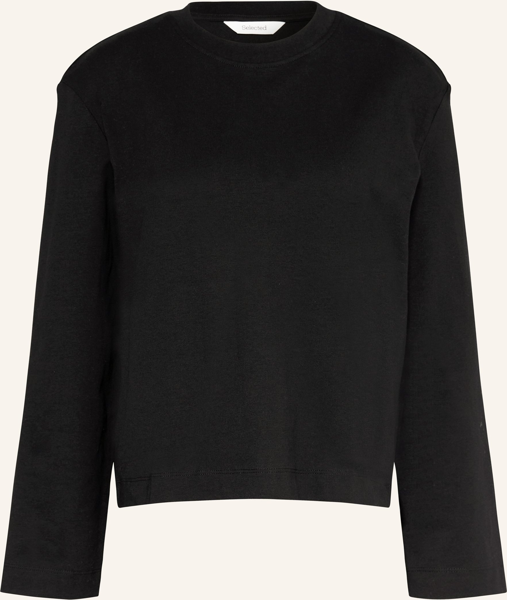 Thumbnail - Selected Femme Longsleeve schwarz