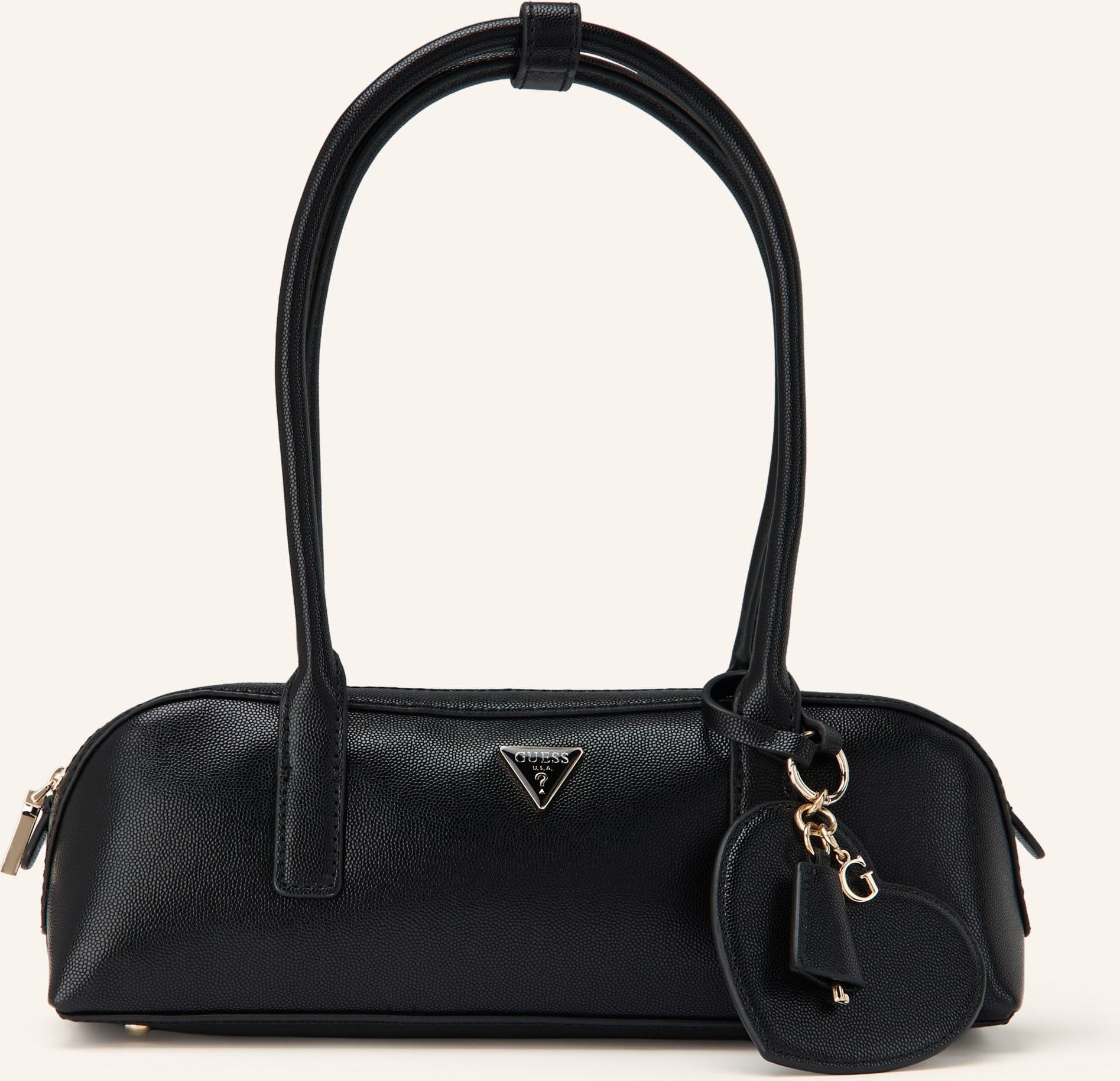 Guess Schultertasche Isobel schwarz