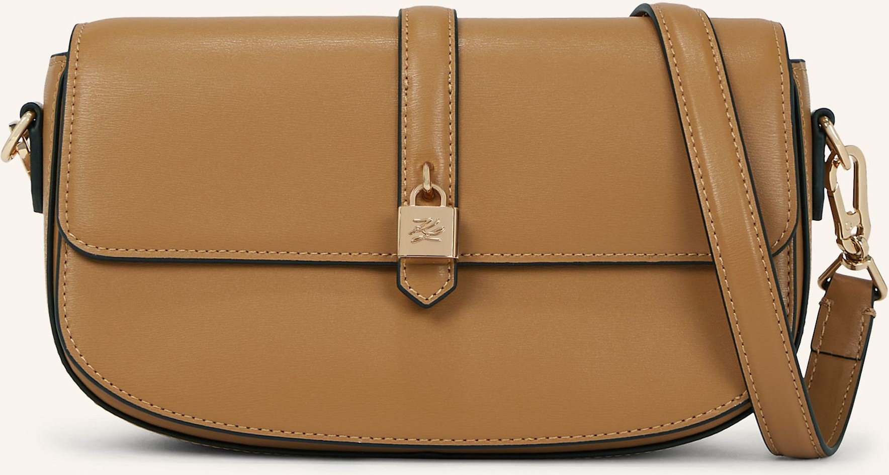 Karl Lagerfeld Schultertasche braun