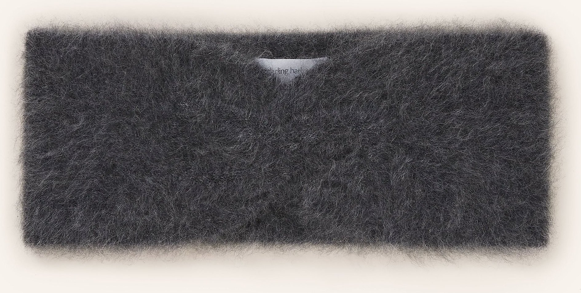 Darling Harbour Stirnband Aus Cashmere grau