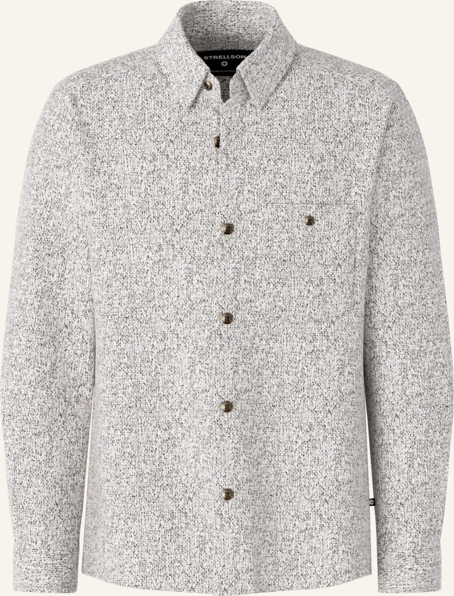 Thumbnail - Strellson Tweed-Overjacket Niu beige