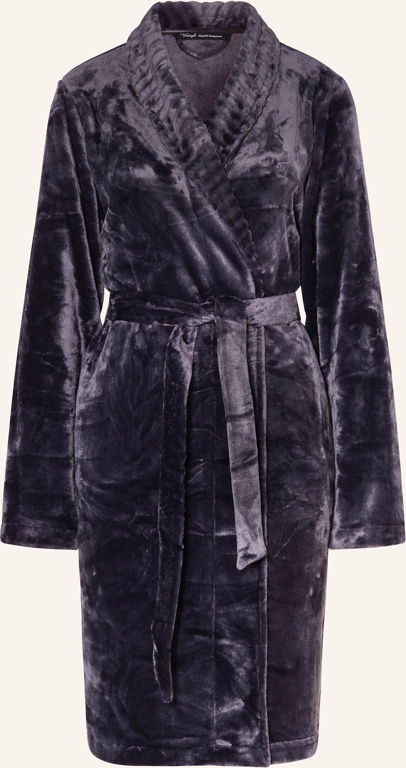 Triumph Damen-Bademantel Robes grau