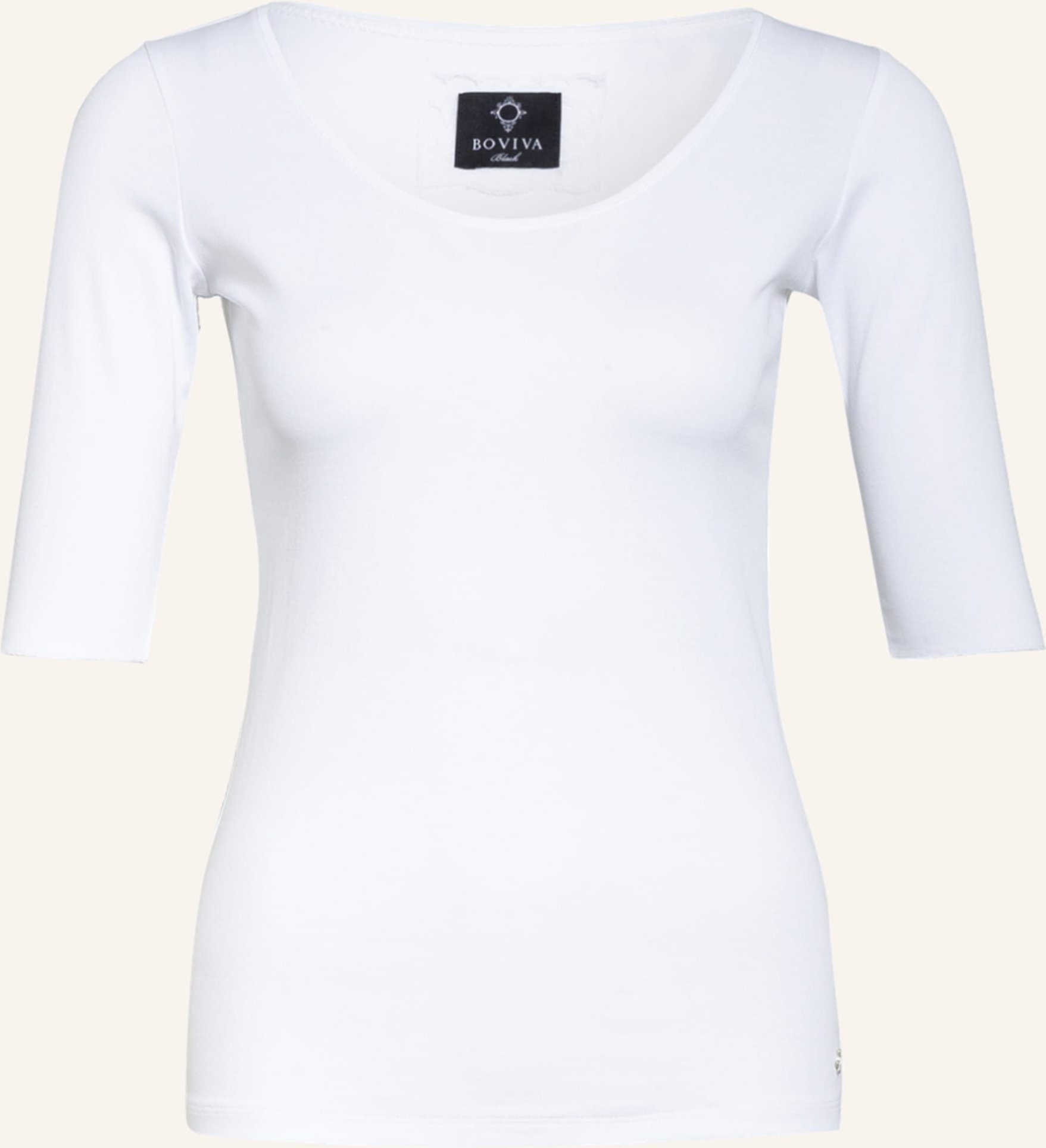 Boviva T-Shirt weiss