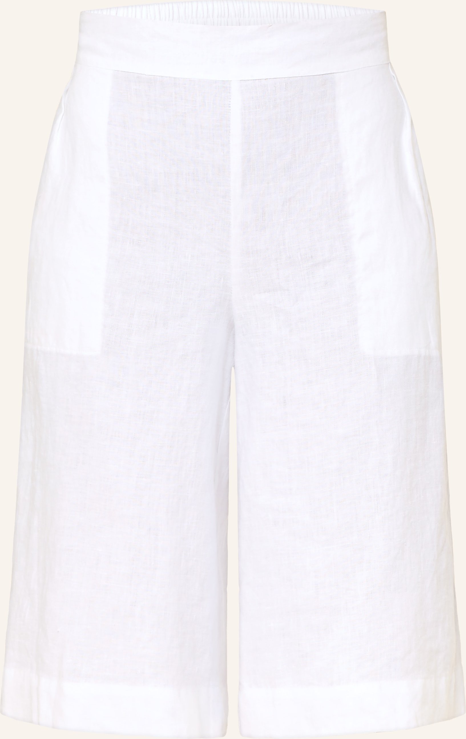 Lilienfels Leinenshorts weiss