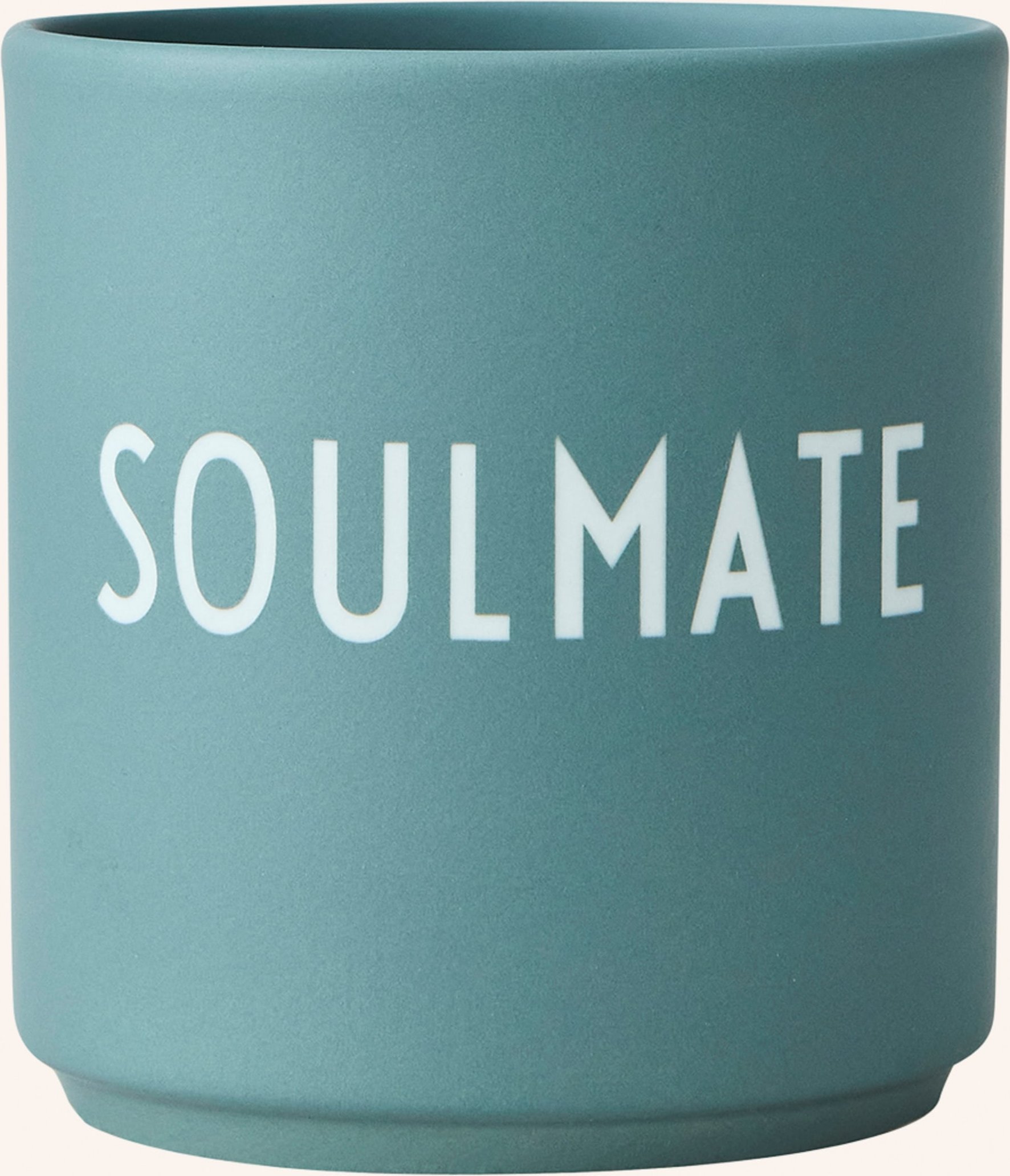 Design Letters Becher Soulmate blau