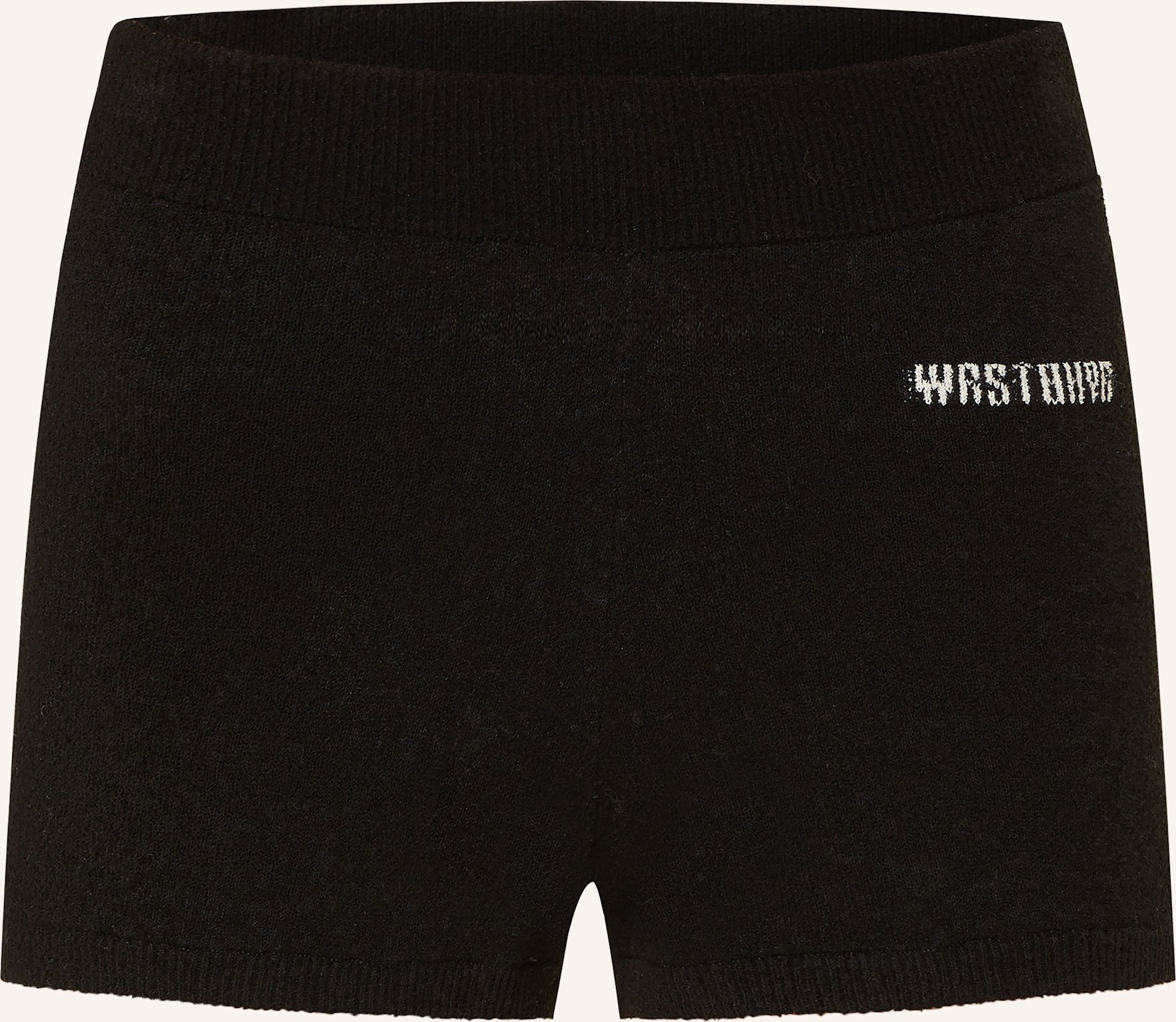 Thumbnail - Wrstbhvr Strickshorts Luisa schwarz