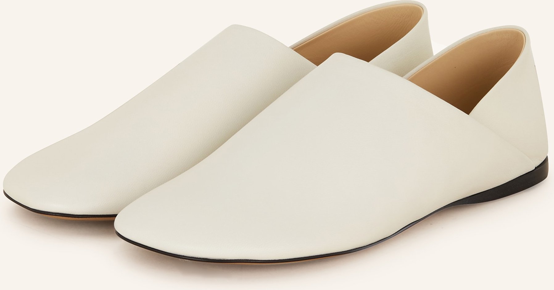 Loewe Slipper Toy weiss