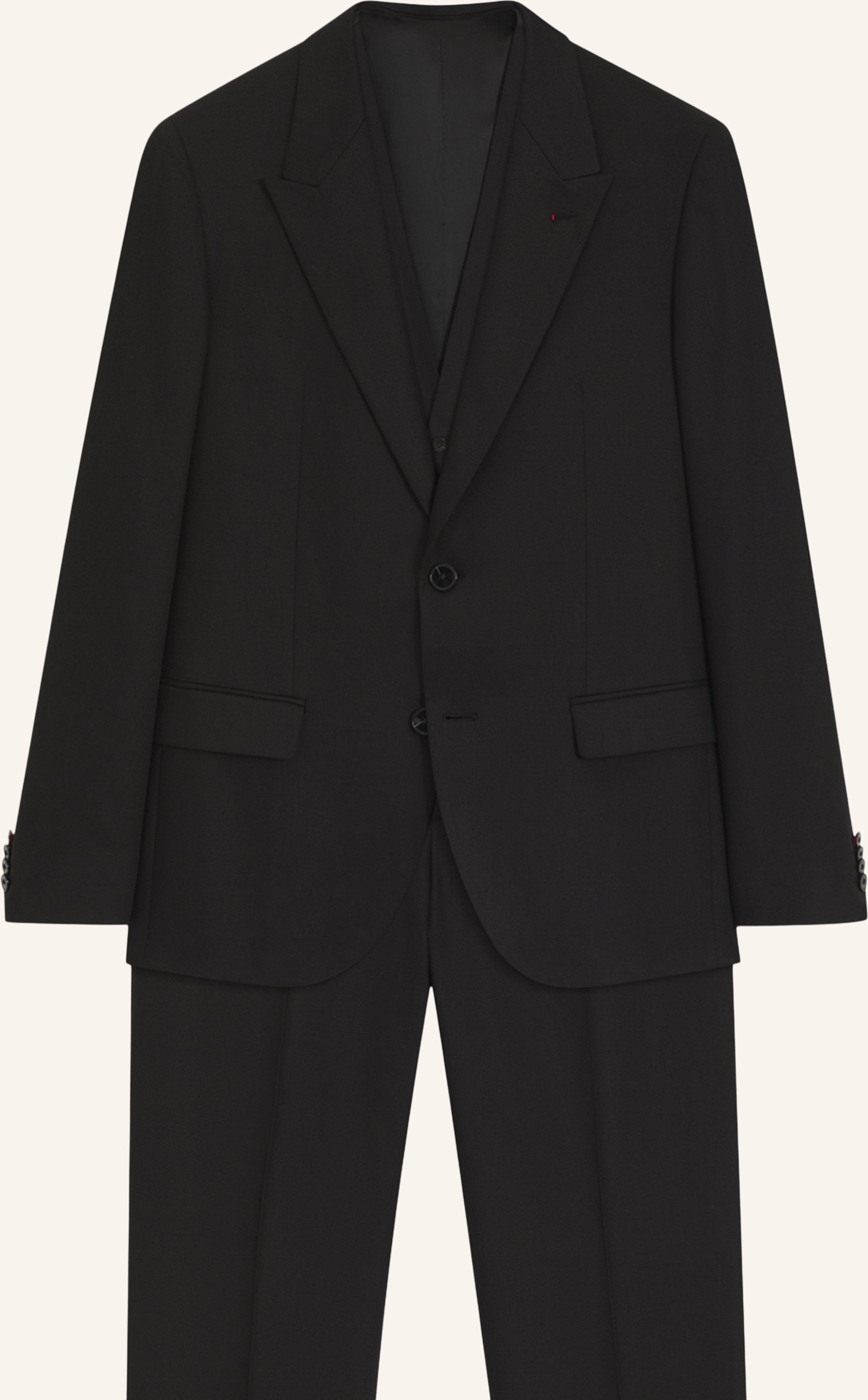 Hugo Business Anzug Henry/Getlin242V2X Slim Fit schwarz