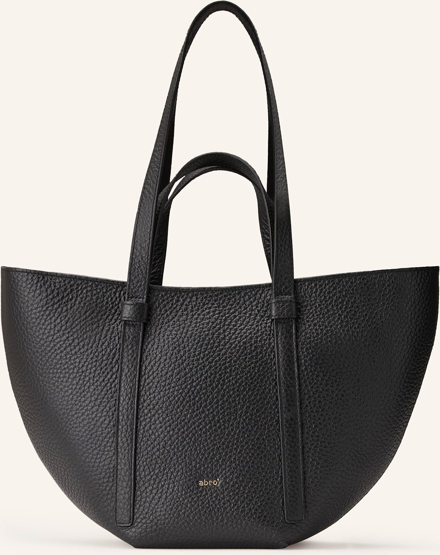 Abro Shopper Cosmo Medium Mit Pouch schwarz