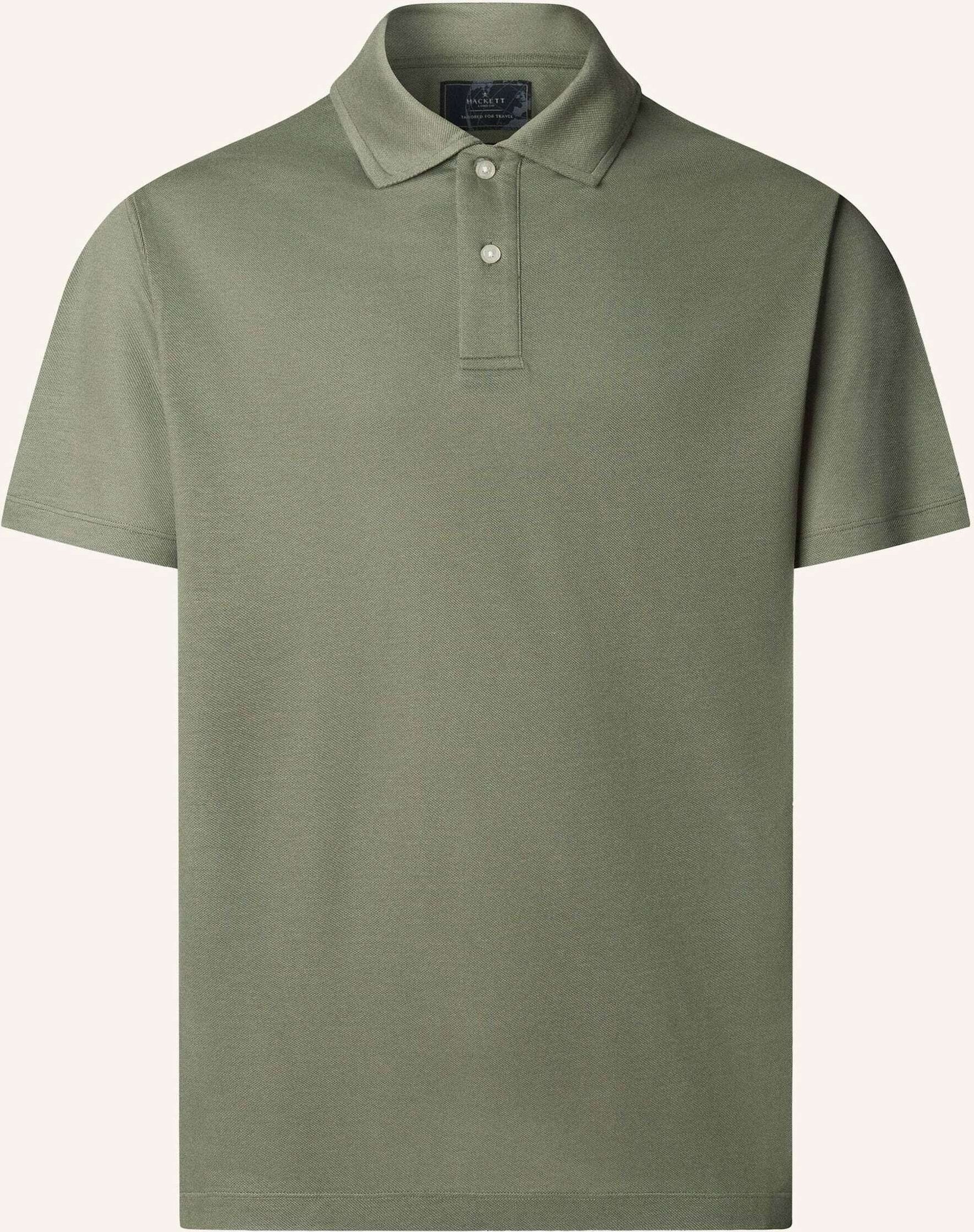 Hackett London Poloshirt Travel Pique Polo gruen