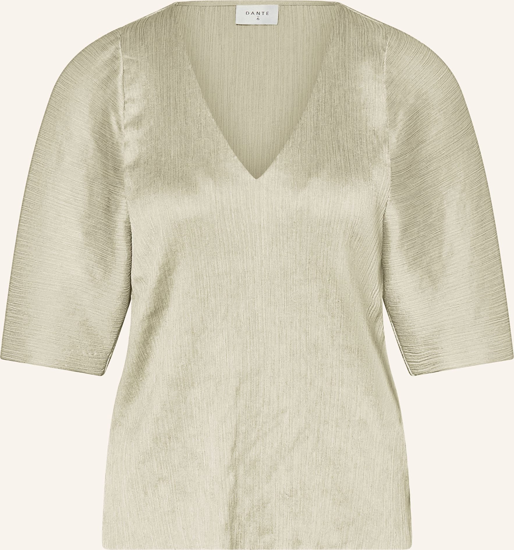 dante6 Blusenshirt d6raquel Aus Satin gruen