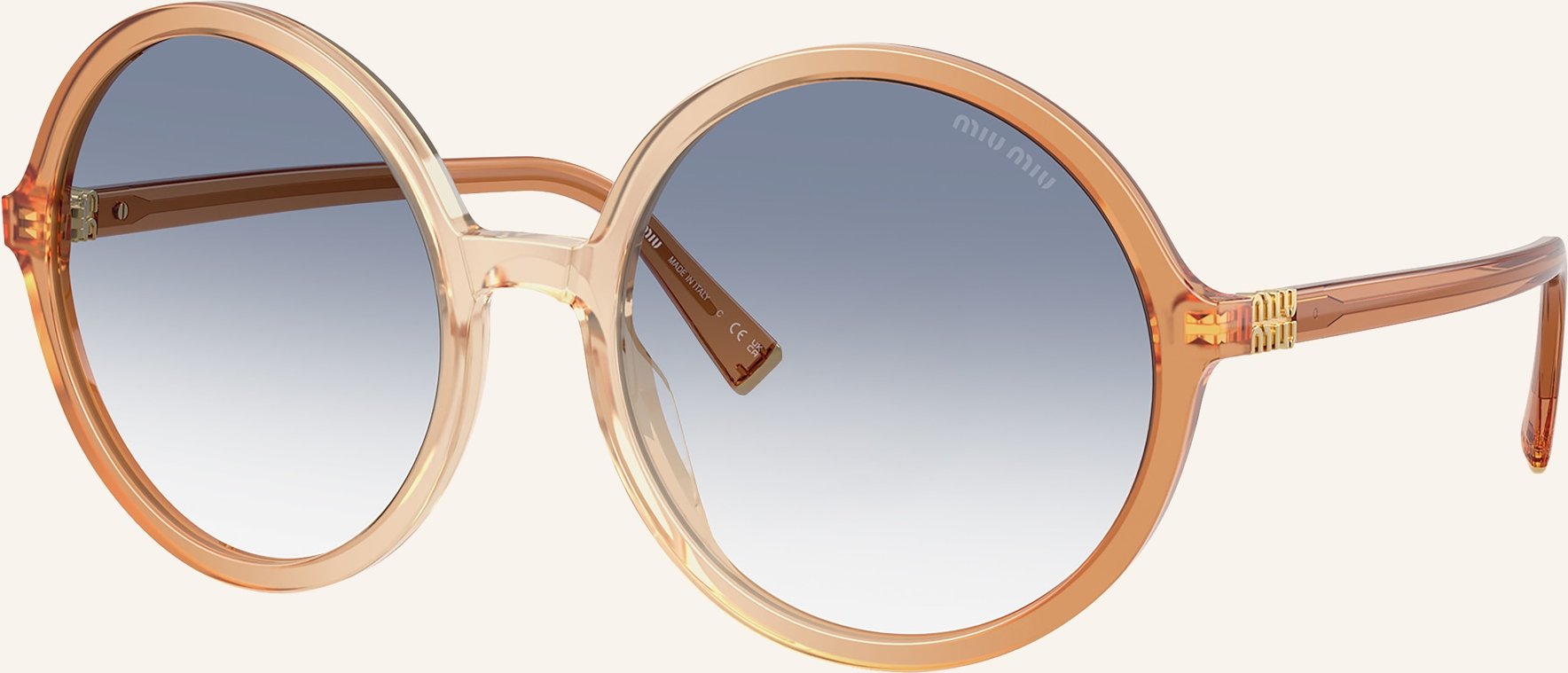 Thumbnail - Miu Miu Sonnenbrille Mu b02s braun