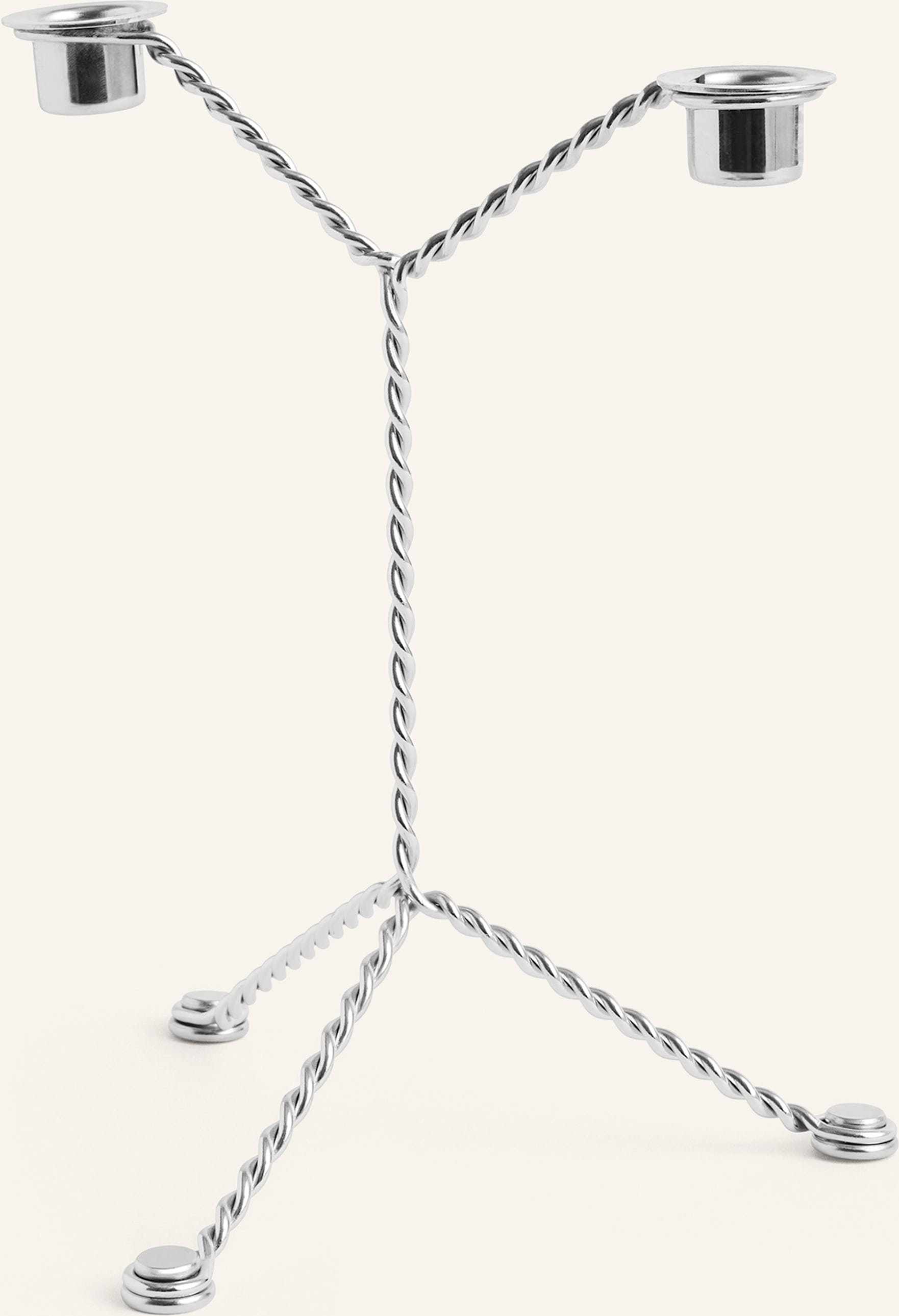 Hay Kerzenhalter Mirror silber