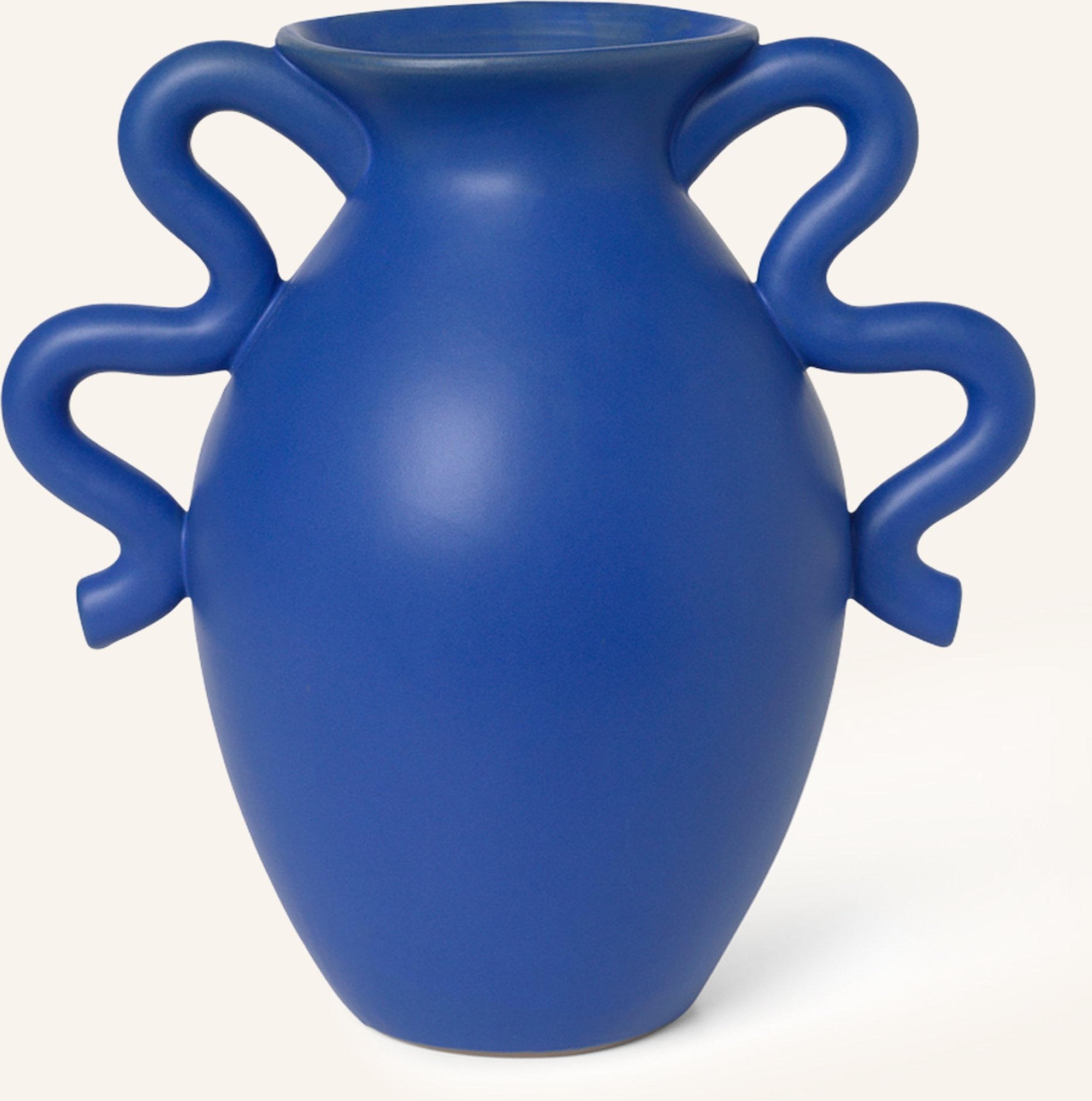 Ferm Living Vase Verso blau