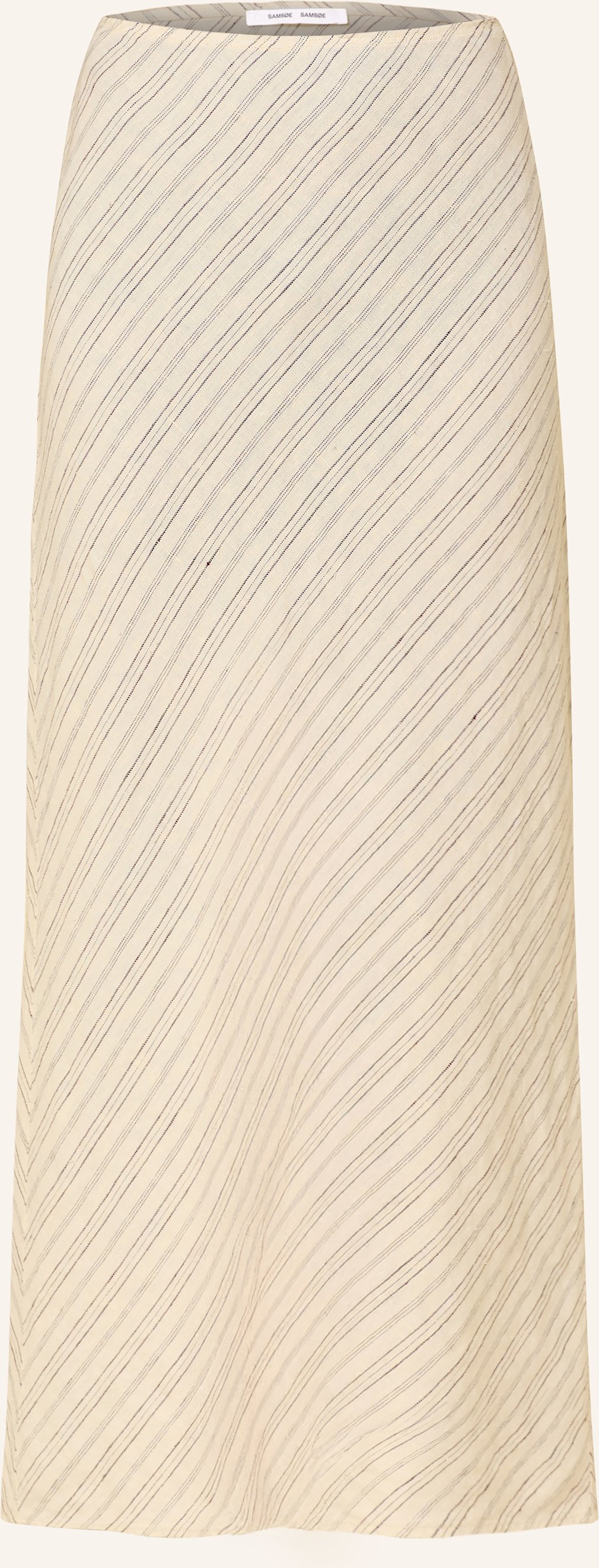 Thumbnail - Samsøe Samsøe Leinenrock Saagneta weiss