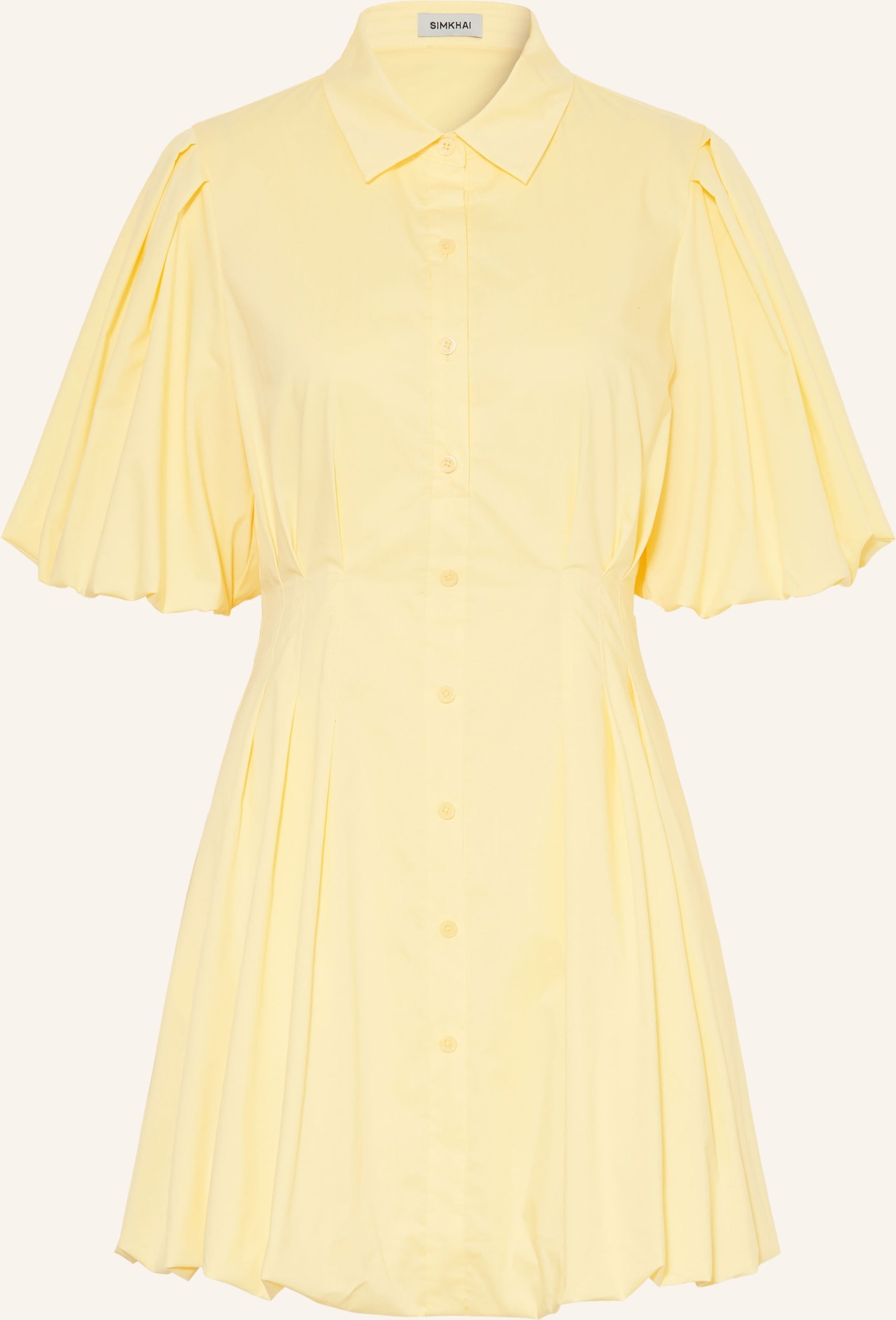 Simkhai Kleid Cleo gelb