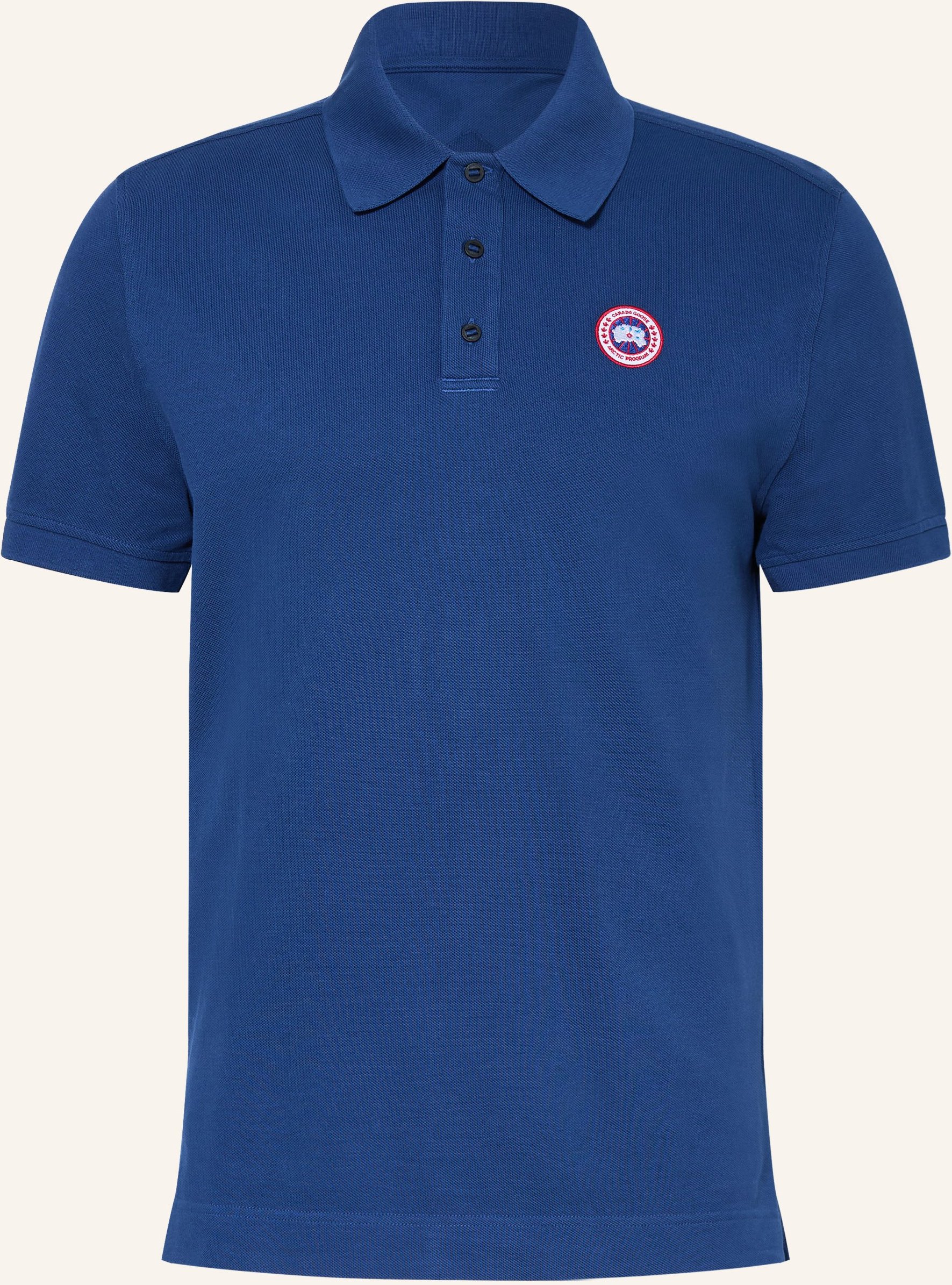 Canada Goose Piqué-Poloshirt Beckley blau