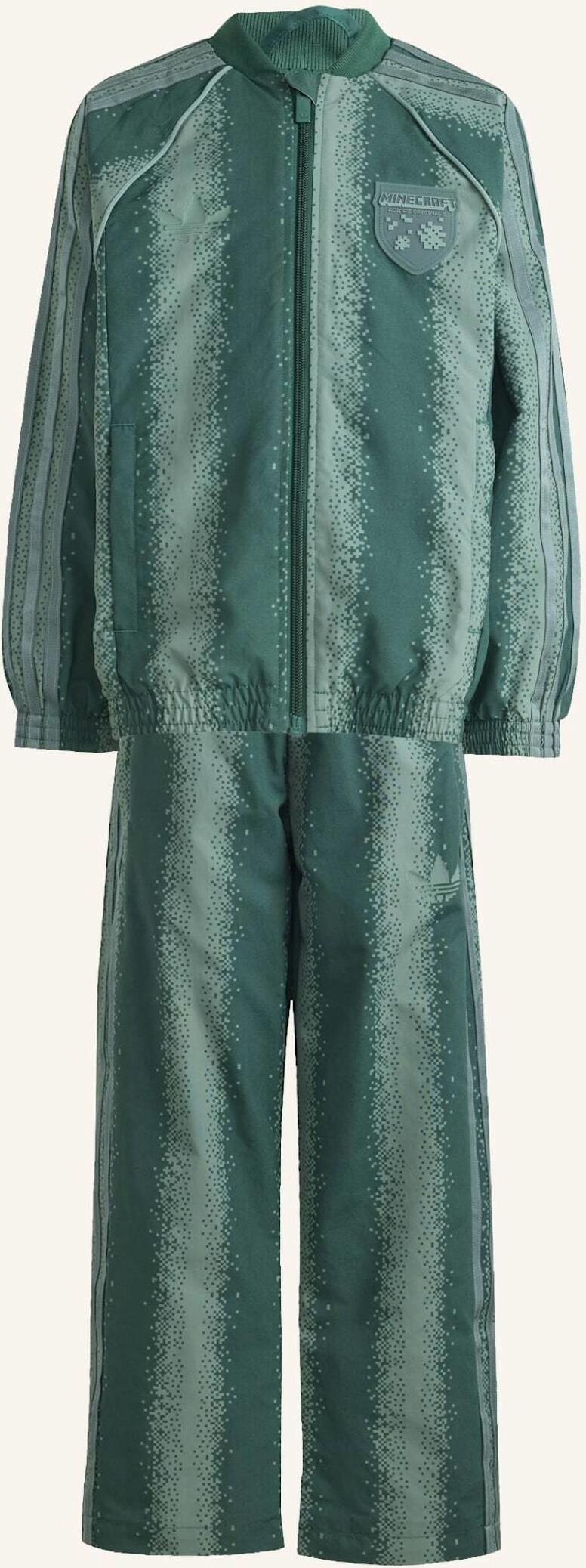 Adidas Originals Adidas Minecraft Sst Trainingsanzug gruen