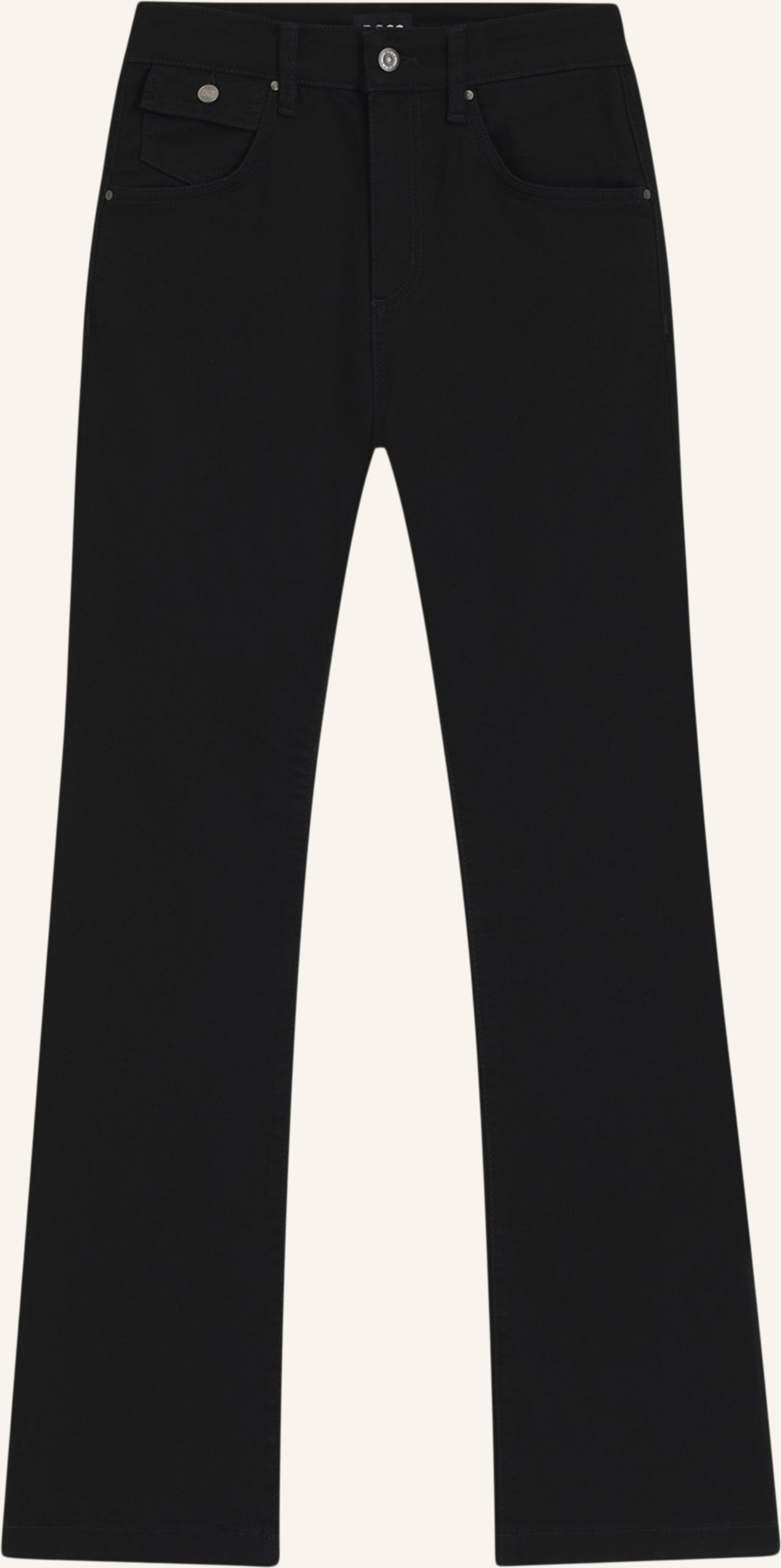 Boss Jeans Lyris-Bootcut Wide-Leg-Fit schwarz
