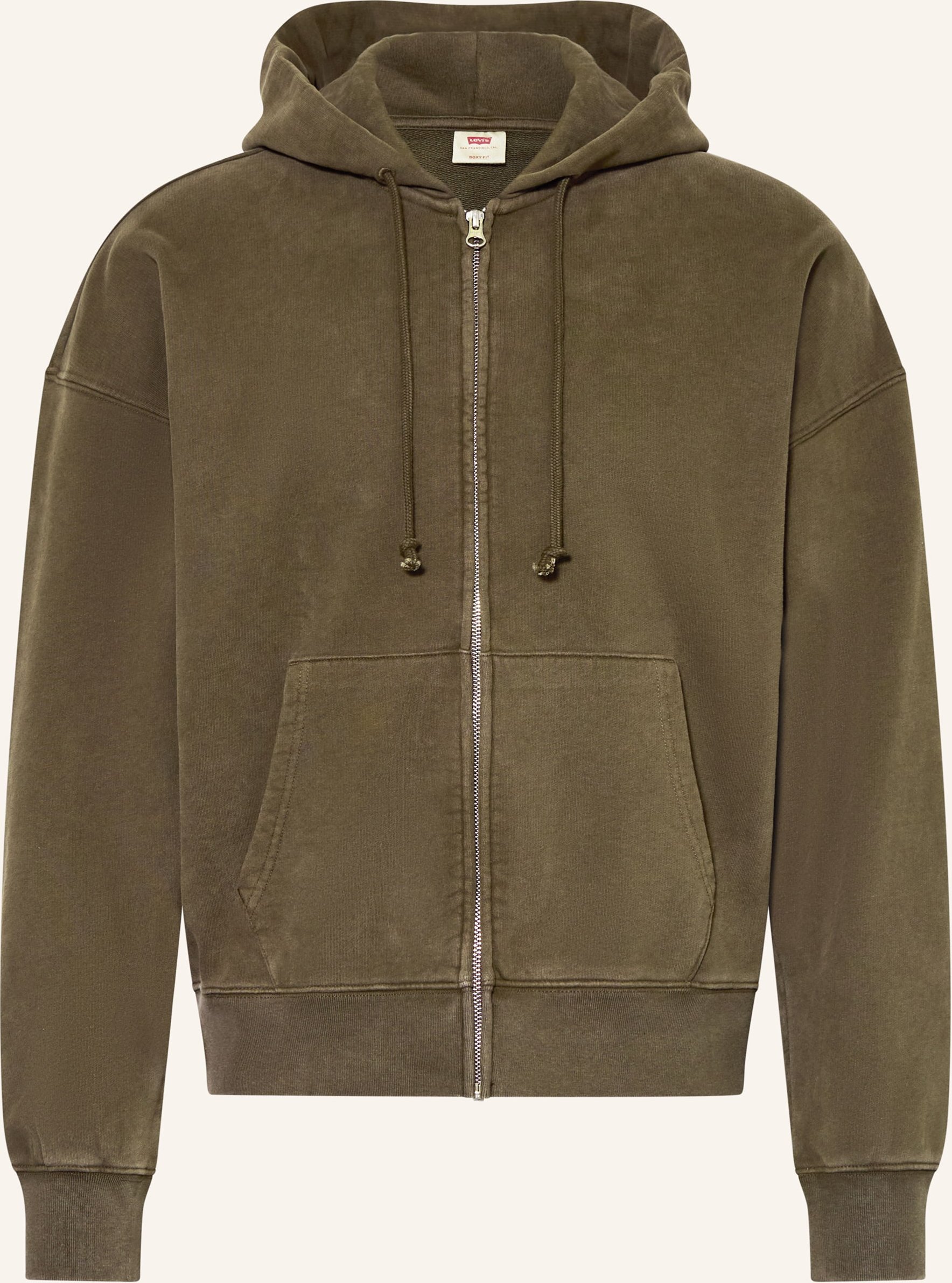Levi's® Sweatjacke Hayes gruen