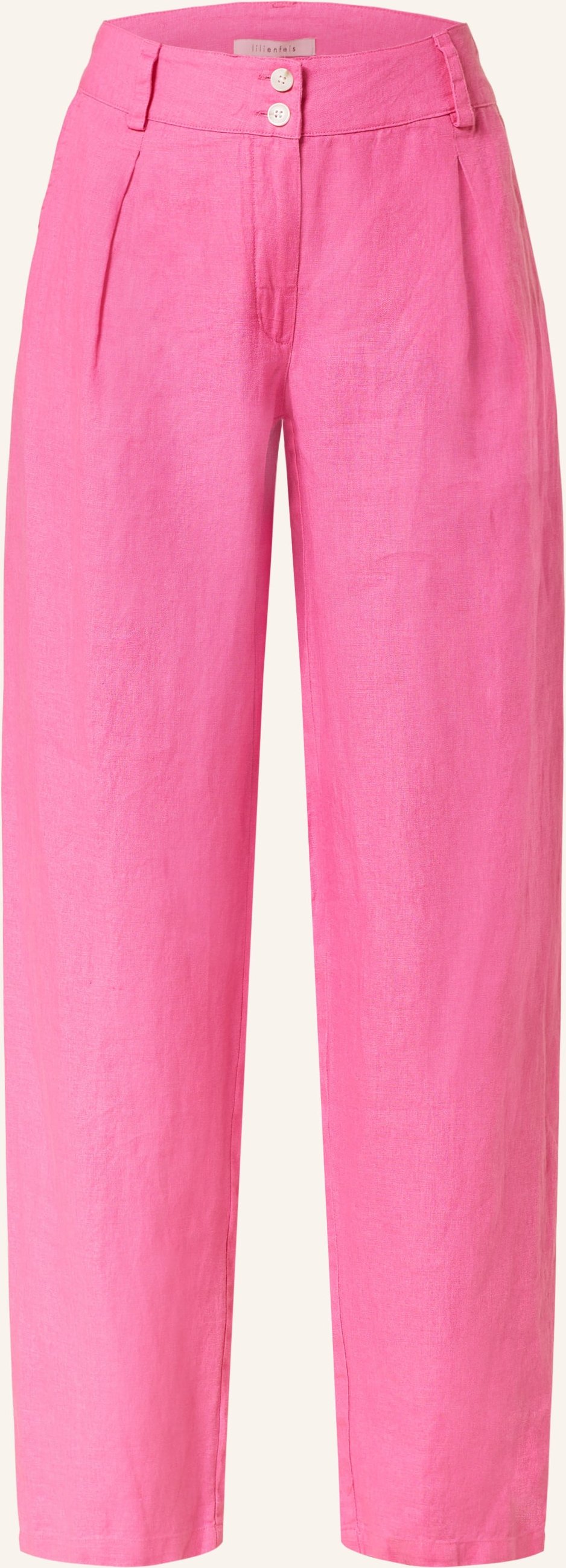 Lilienfels Leinenhose pink