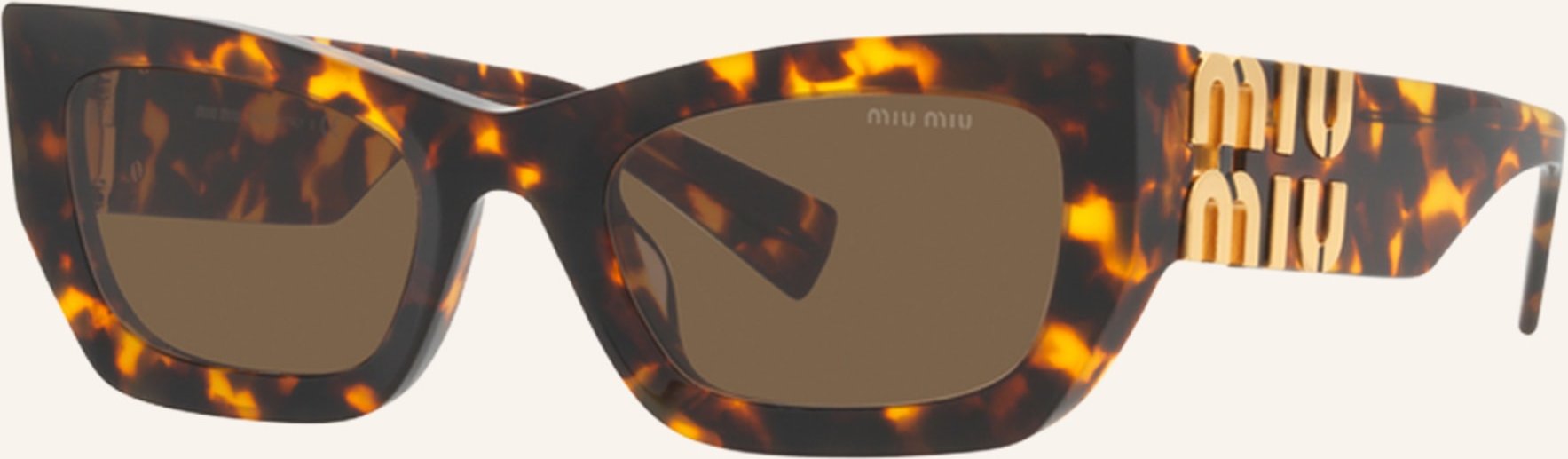 Miu Miu Sonnenbrille mu09ws braun