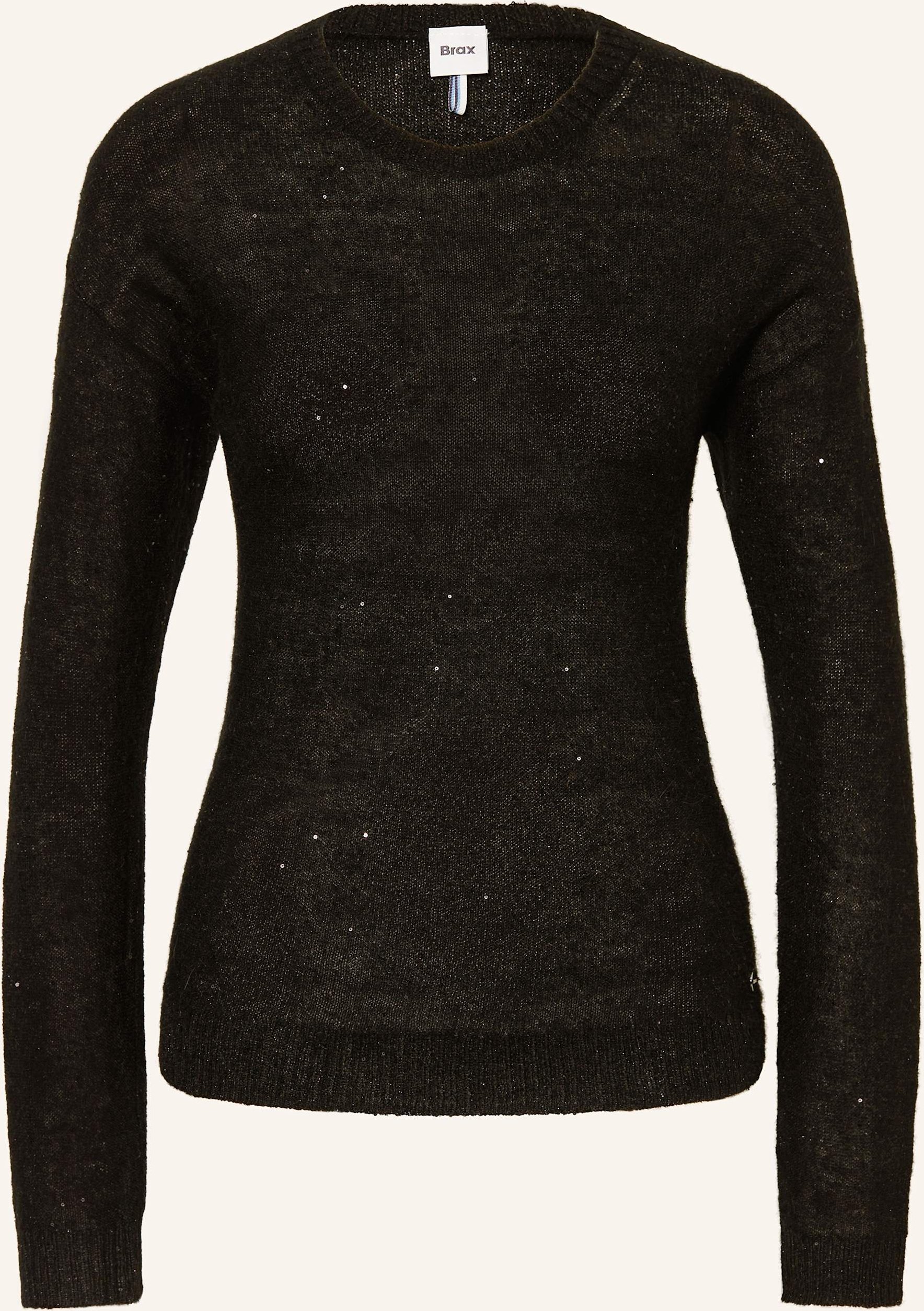 Brax Pullover Lesley Mit Pailletten schwarz