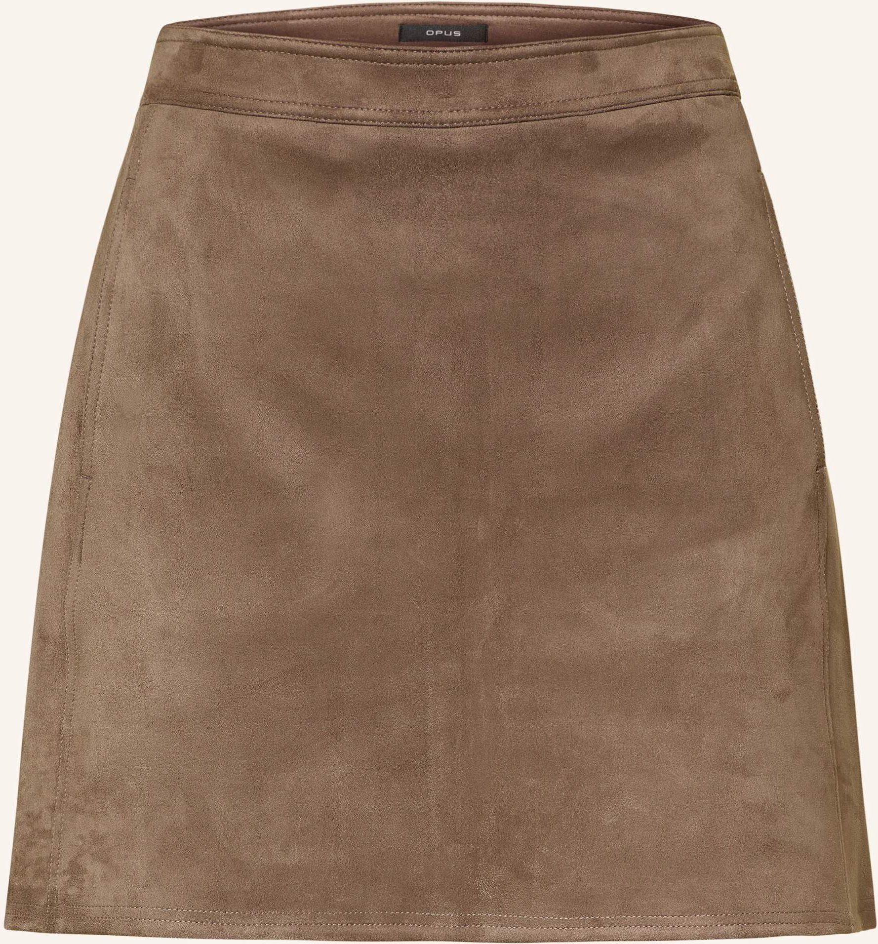 Opus Rock Revlina Cozy In Lederoptik braun