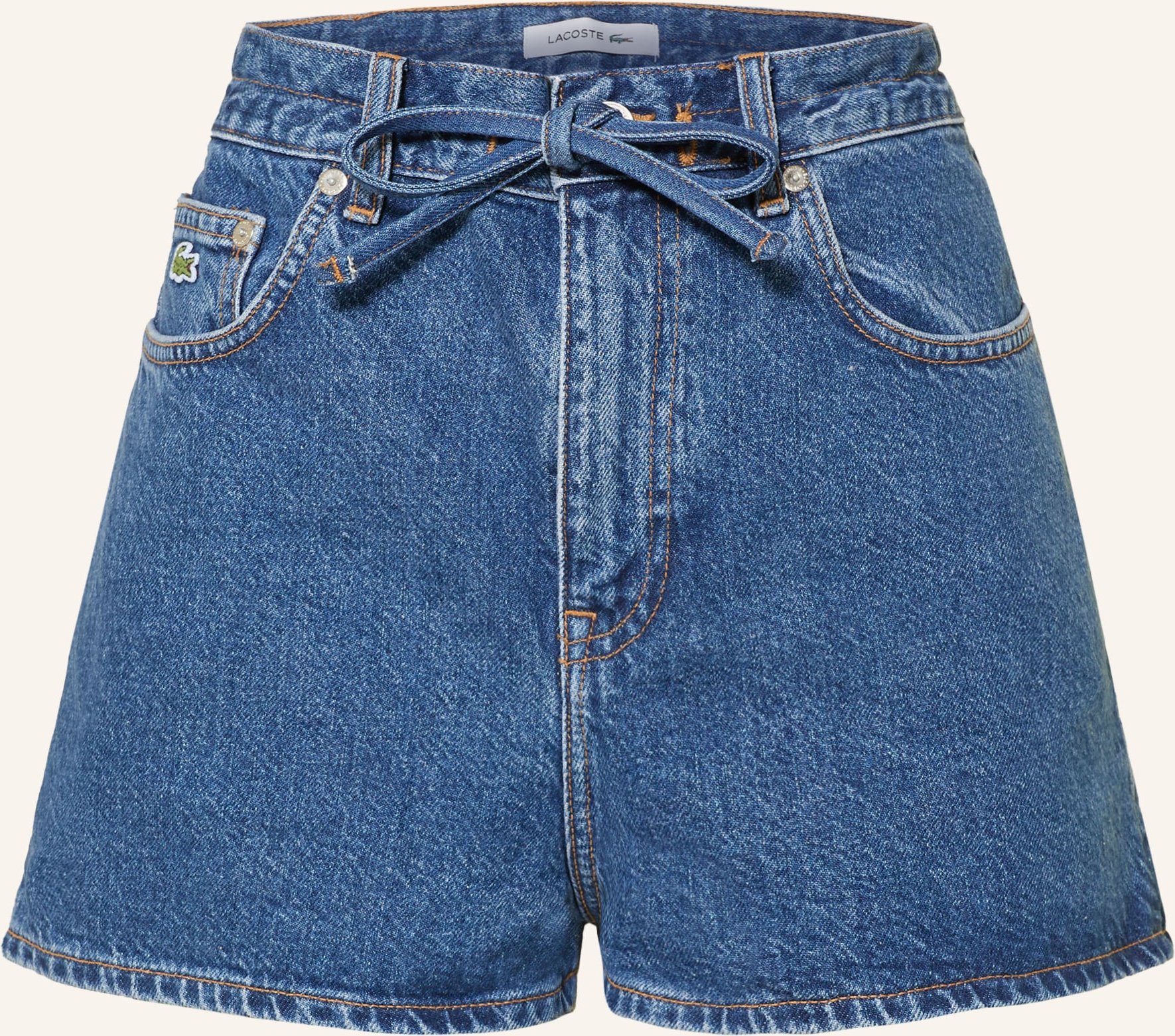 Lacoste Jeansshorts blau