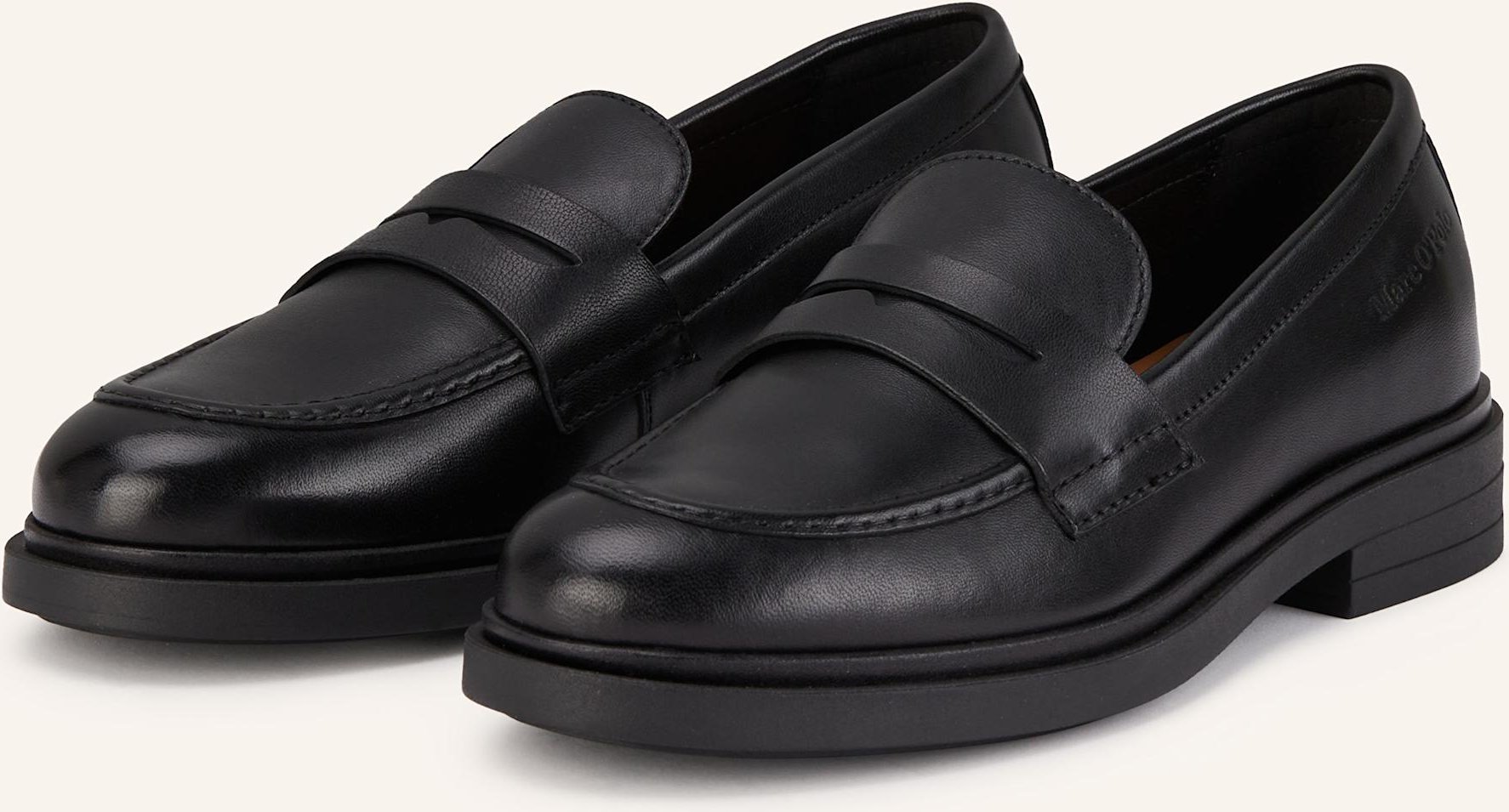 Thumbnail - Marc O'polo Penny-Loafer schwarz