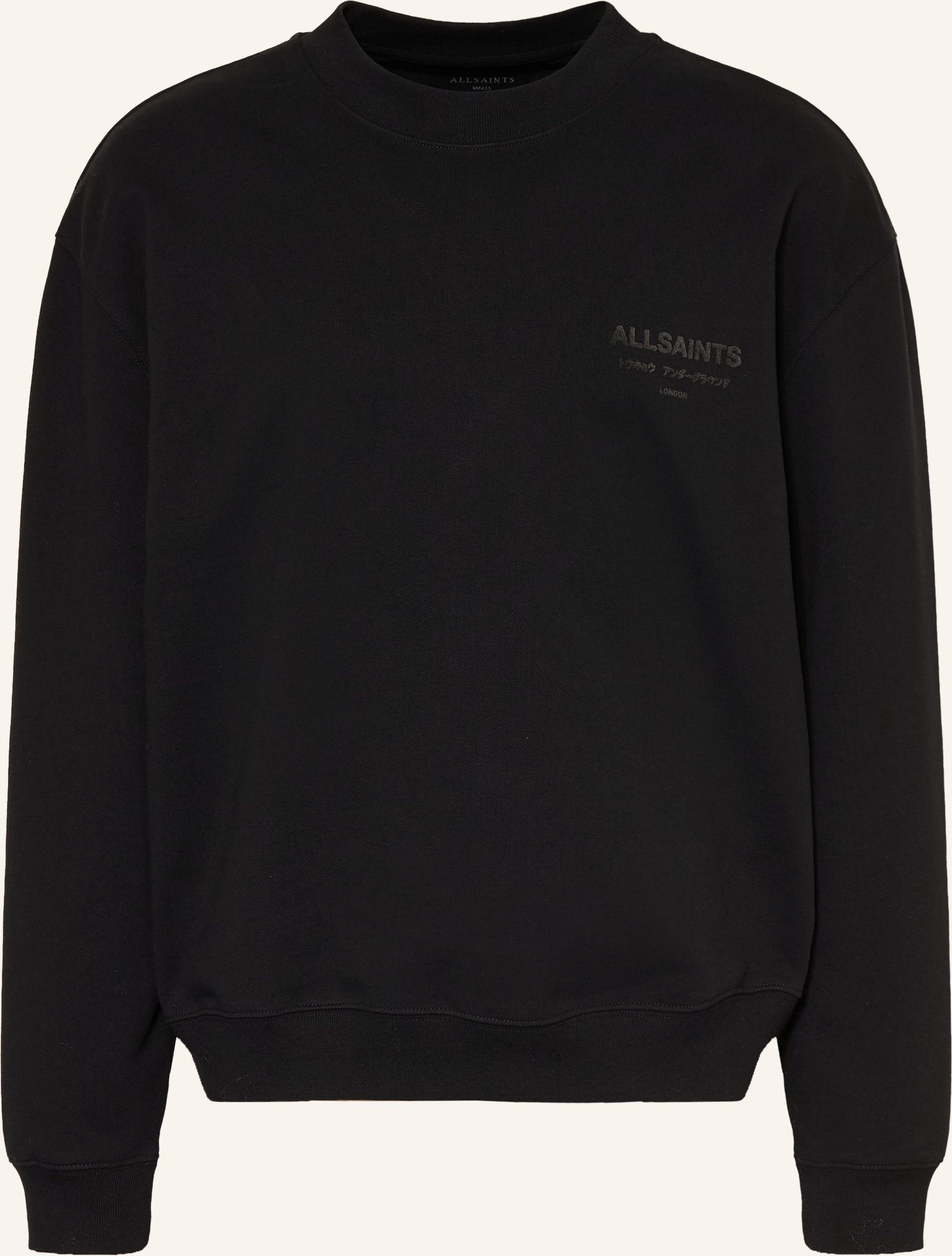 Allsaints Sweatshirt Xander schwarz