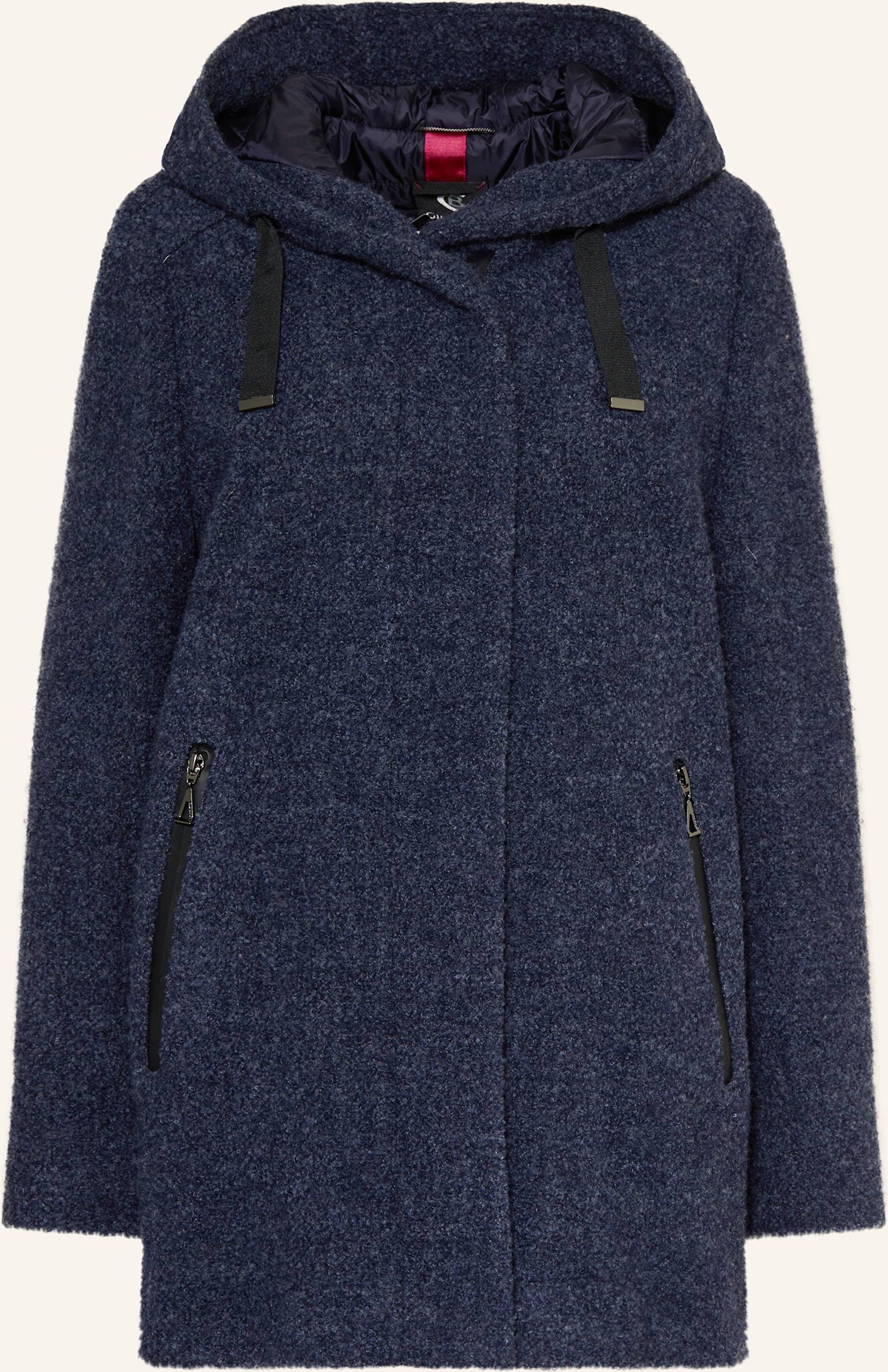 Gil Bret Bouclé-Mantel blau