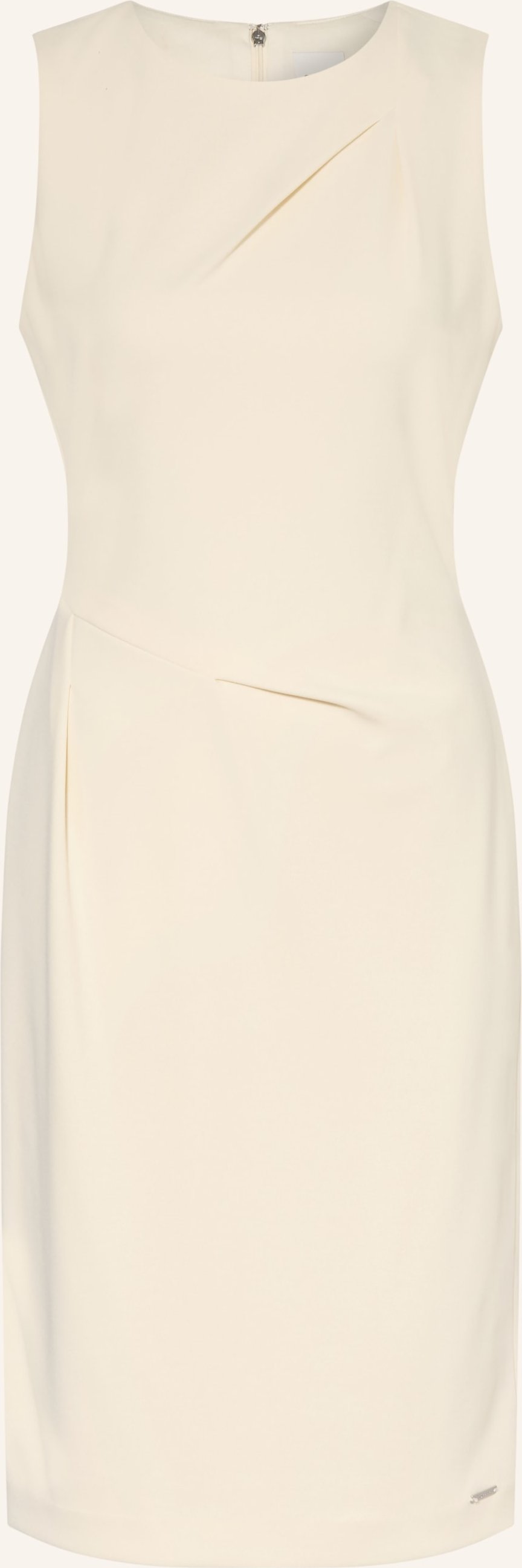 Calvin Klein Etuikleid Aus Jersey weiss