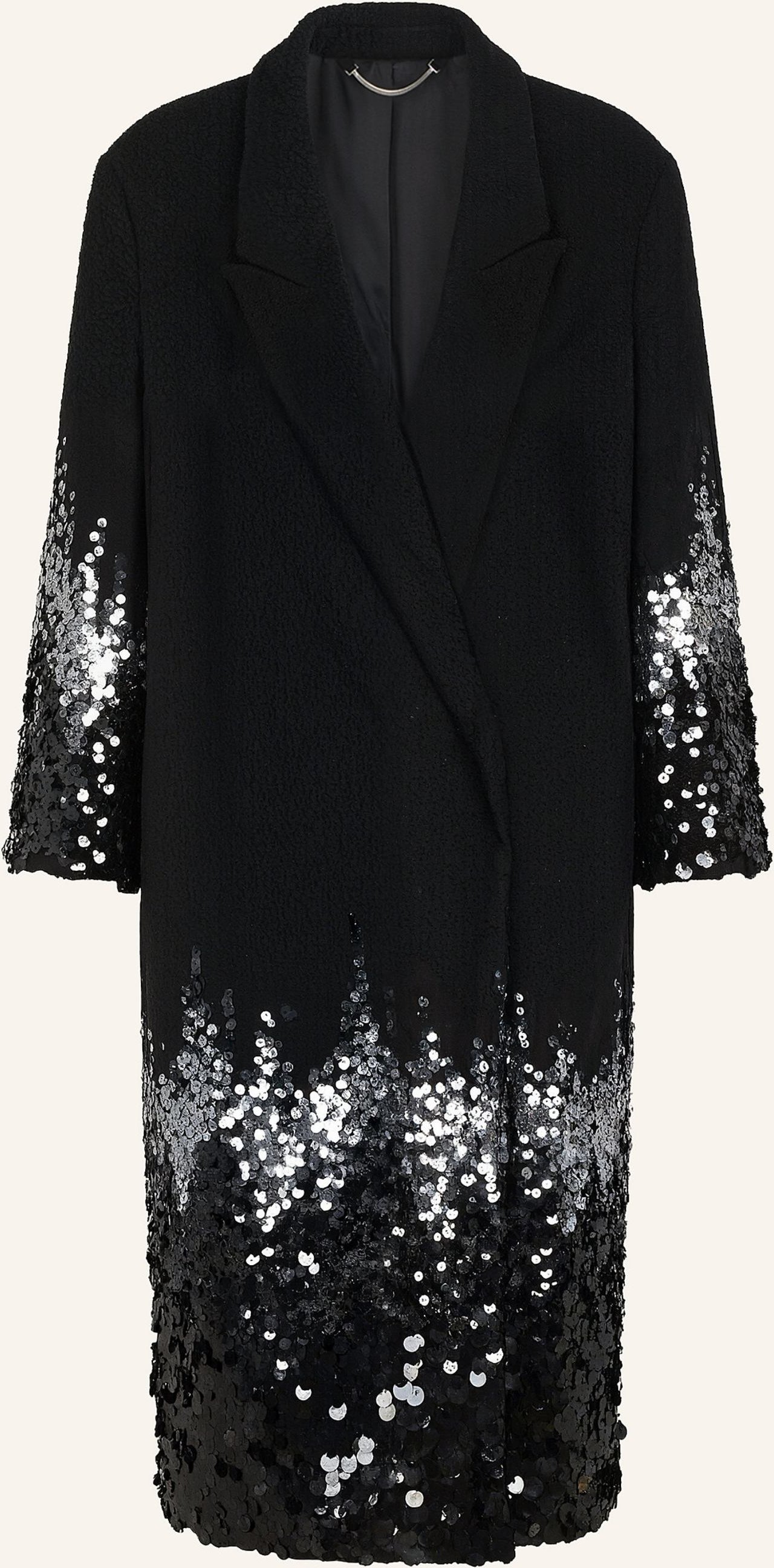 Boss Klassischer Mantel cascana1 Regular Fit schwarz