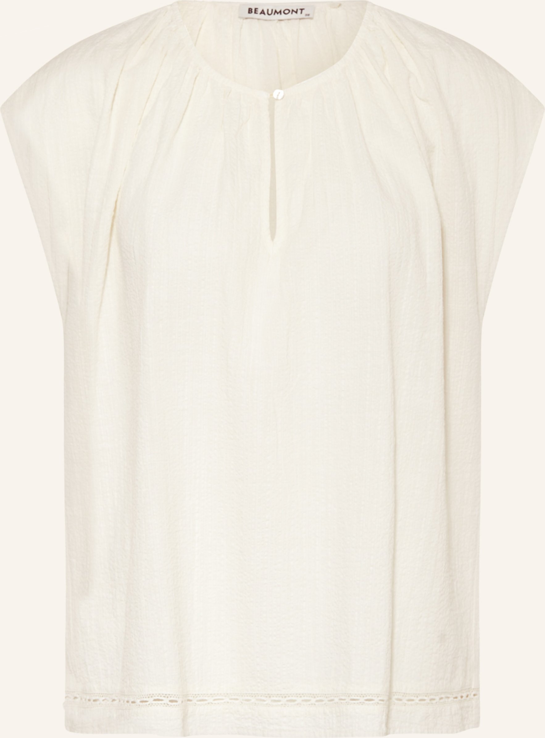 Beaumont Blusentop Gabi beige