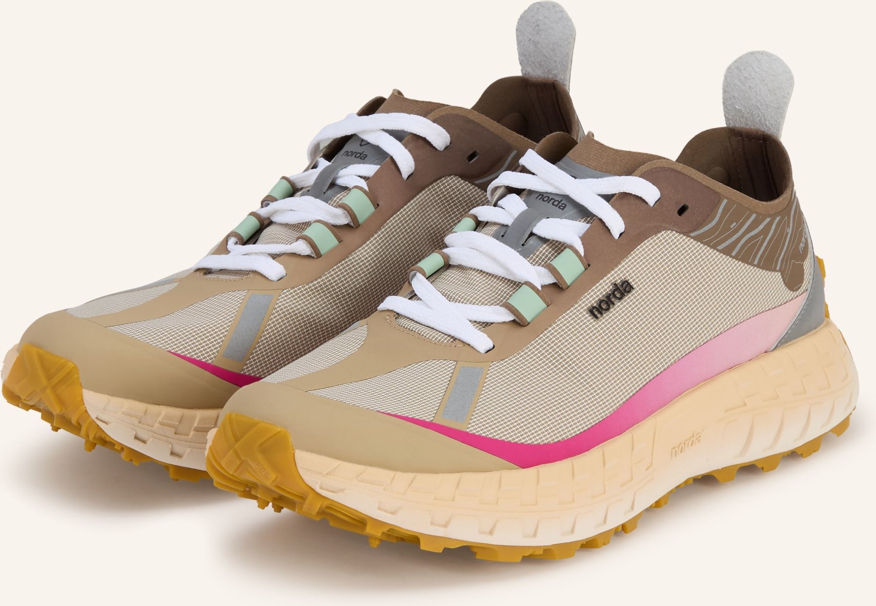 Norda Trailrunning-Schuhe 001 beige