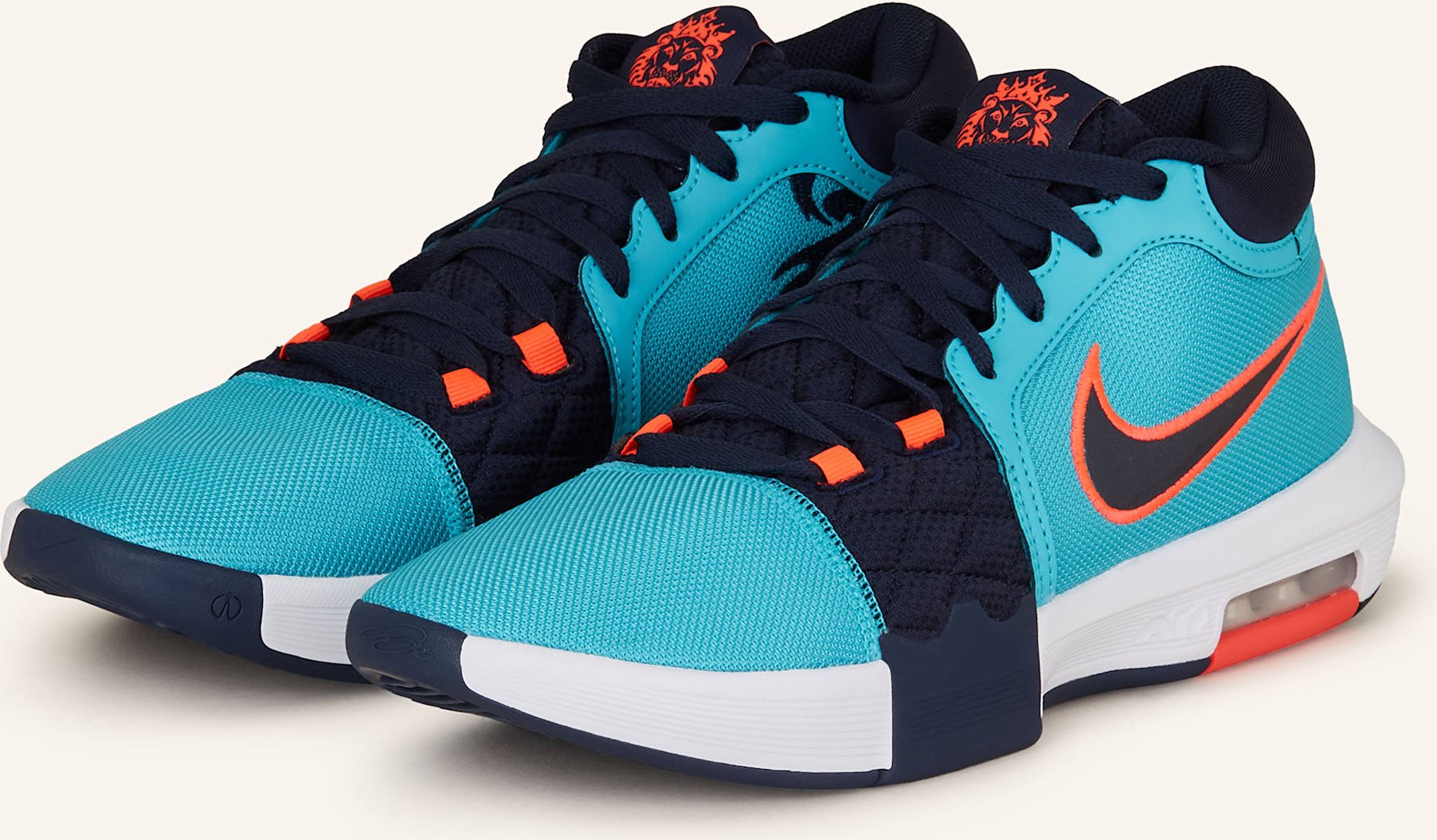 Nike Basketballschuhe Lebron Witness Viii blau