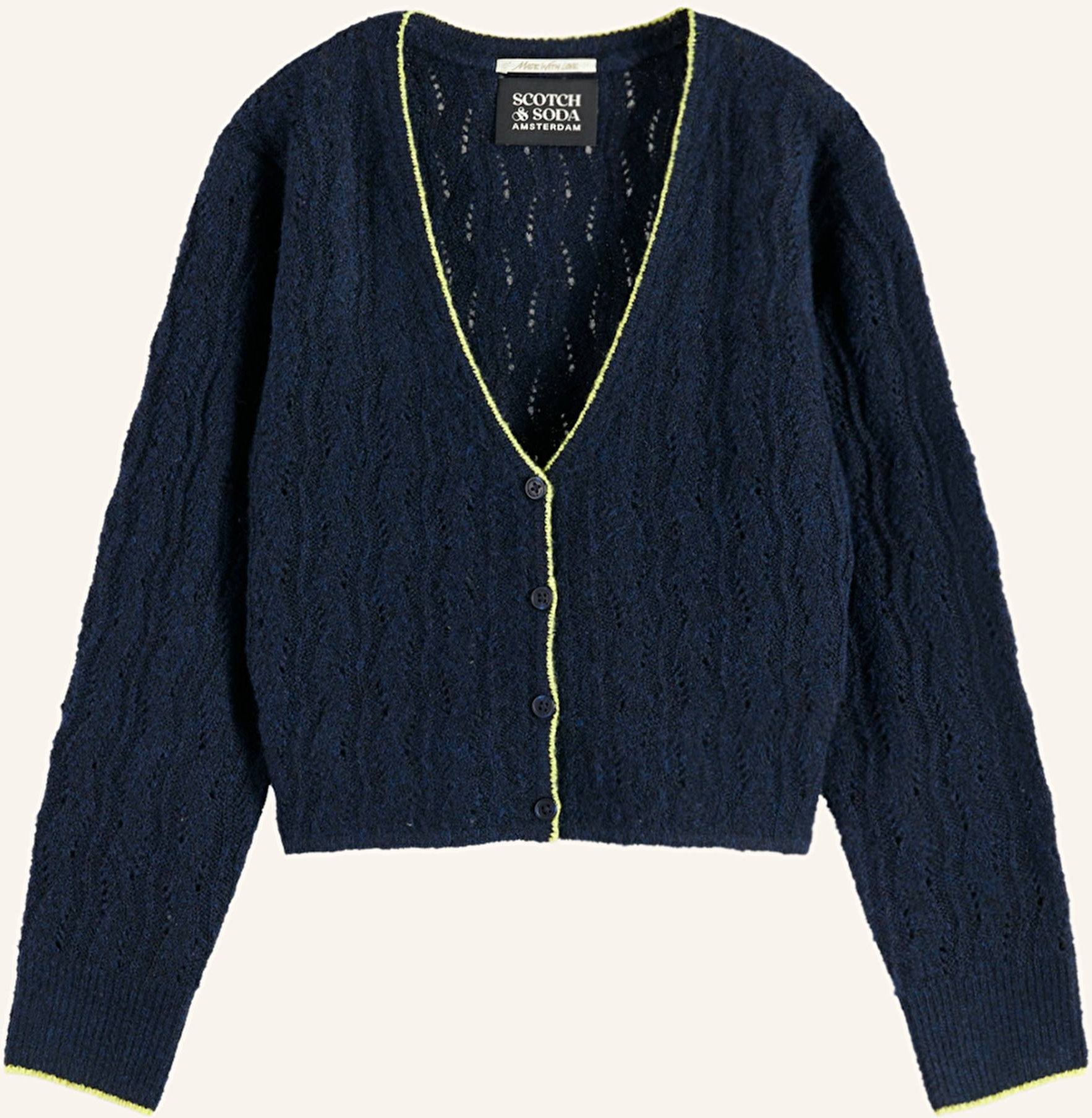 Scotch & Soda Strickjacke blau