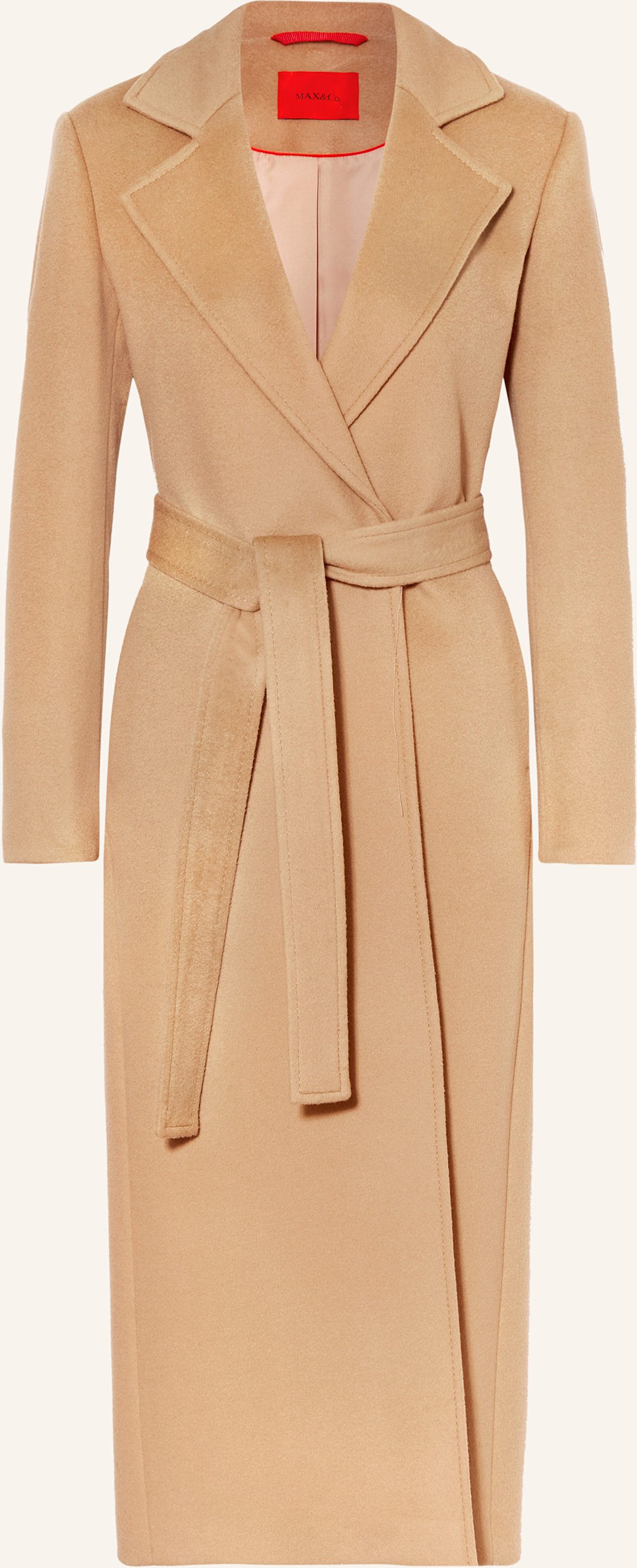 Max & Co. Wollmantel Longrun braun