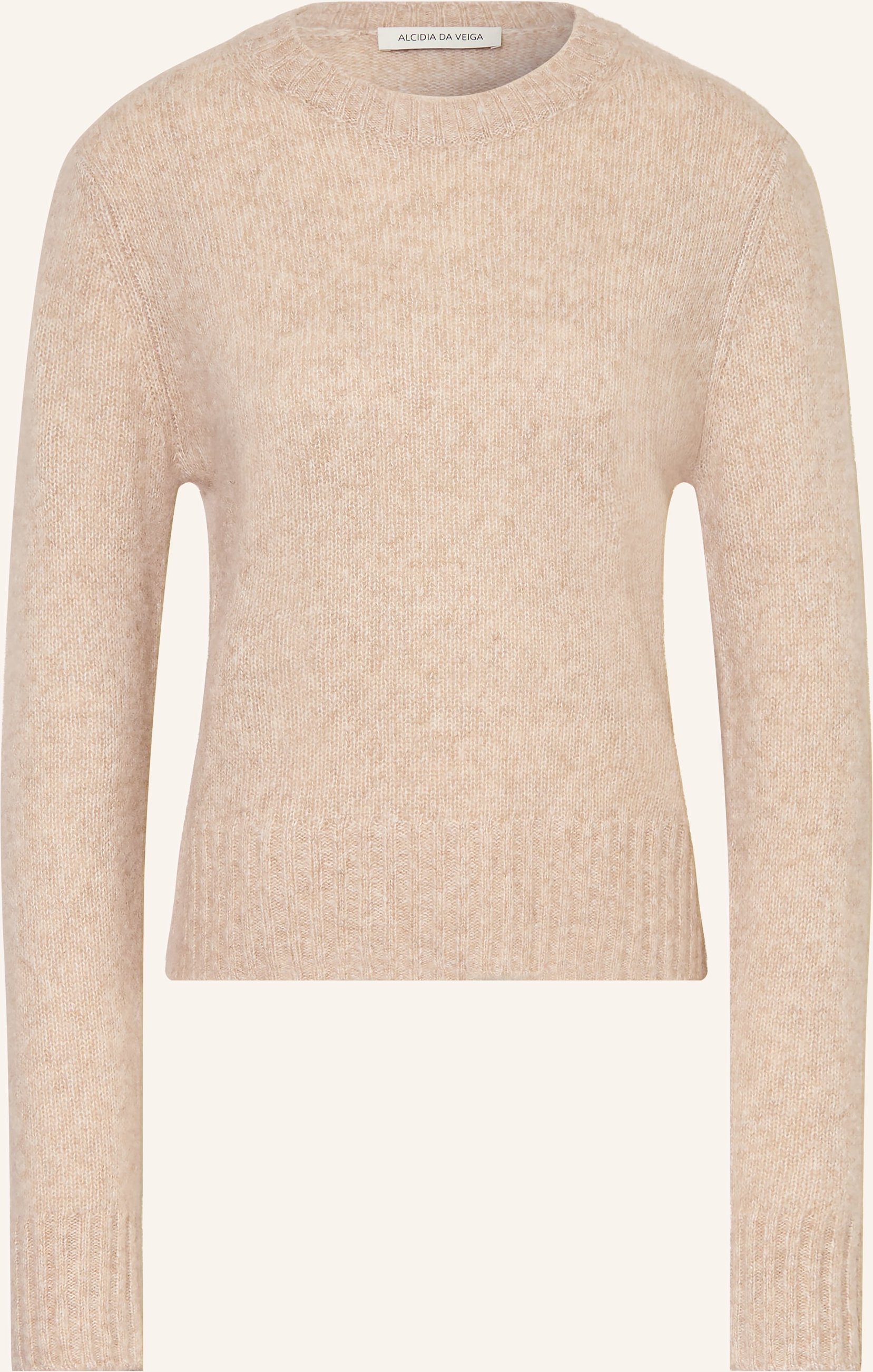 Alcidia Da Veiga Cashmere-Pullover beige