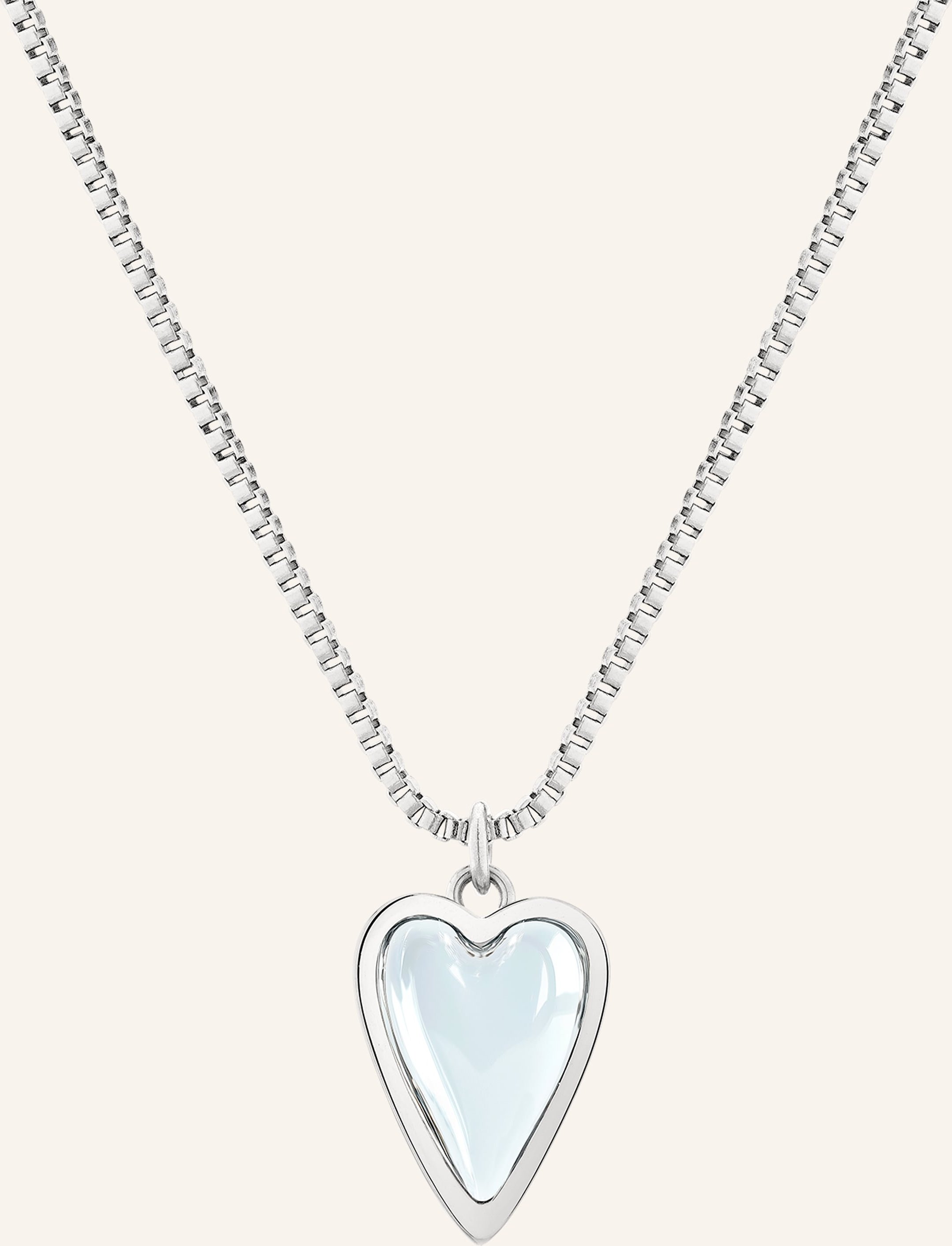 Liebeskind Halskette Aus Edelstahl silber