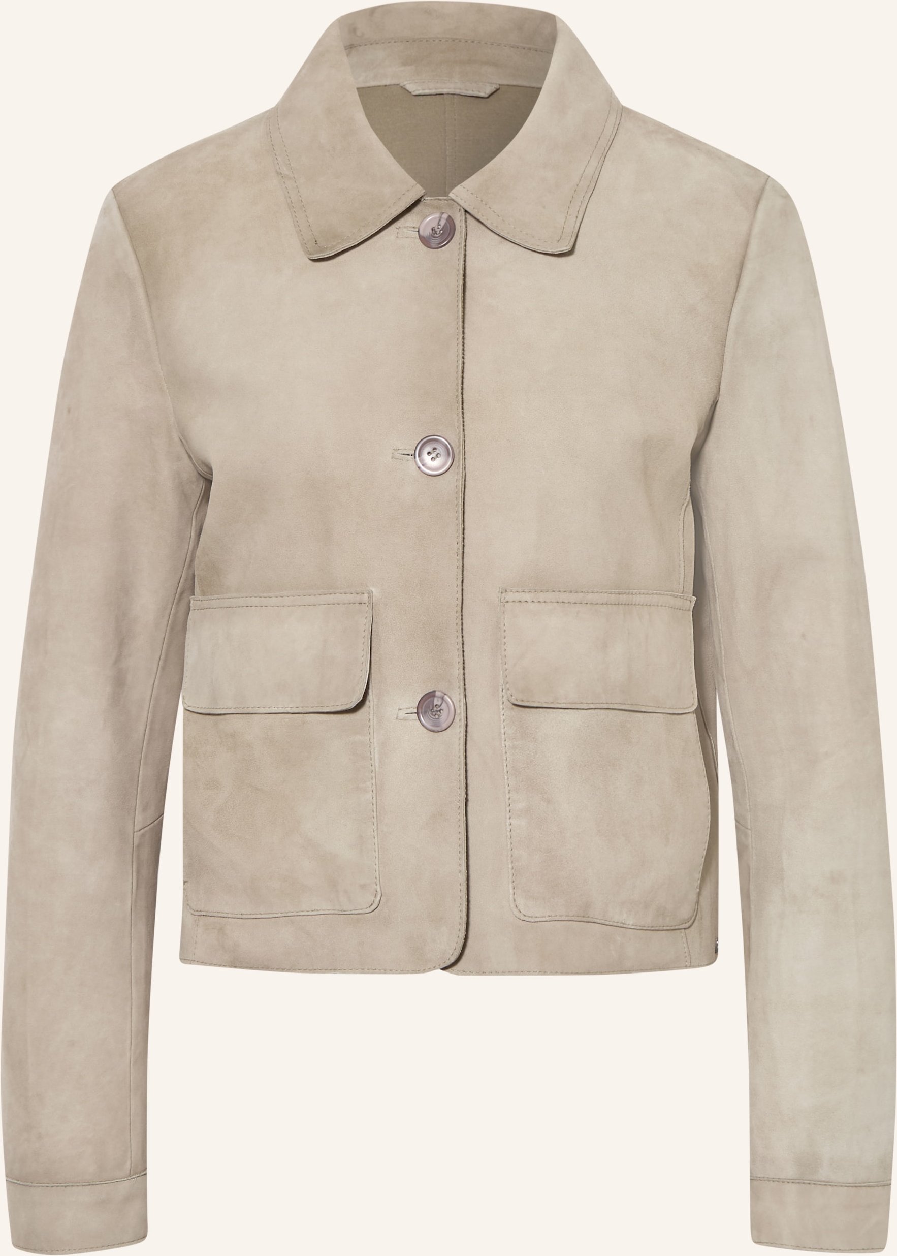 Milestone Lederjacke Msfelipa gruen