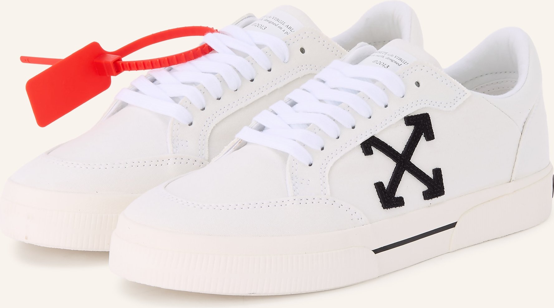 Off-White Sneaker Vulc Low weiss