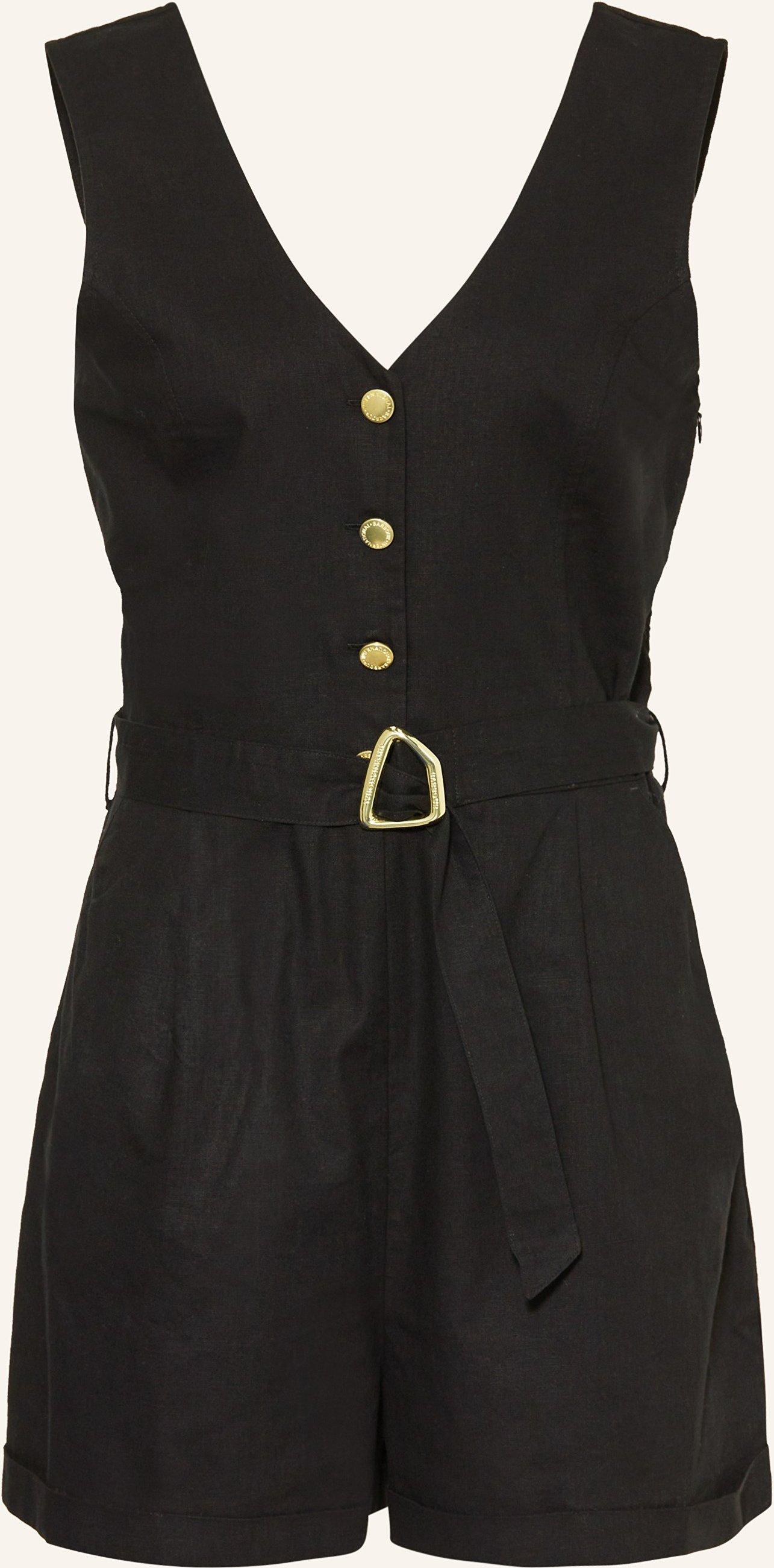 Barbour International Jumpsuit Adriana schwarz