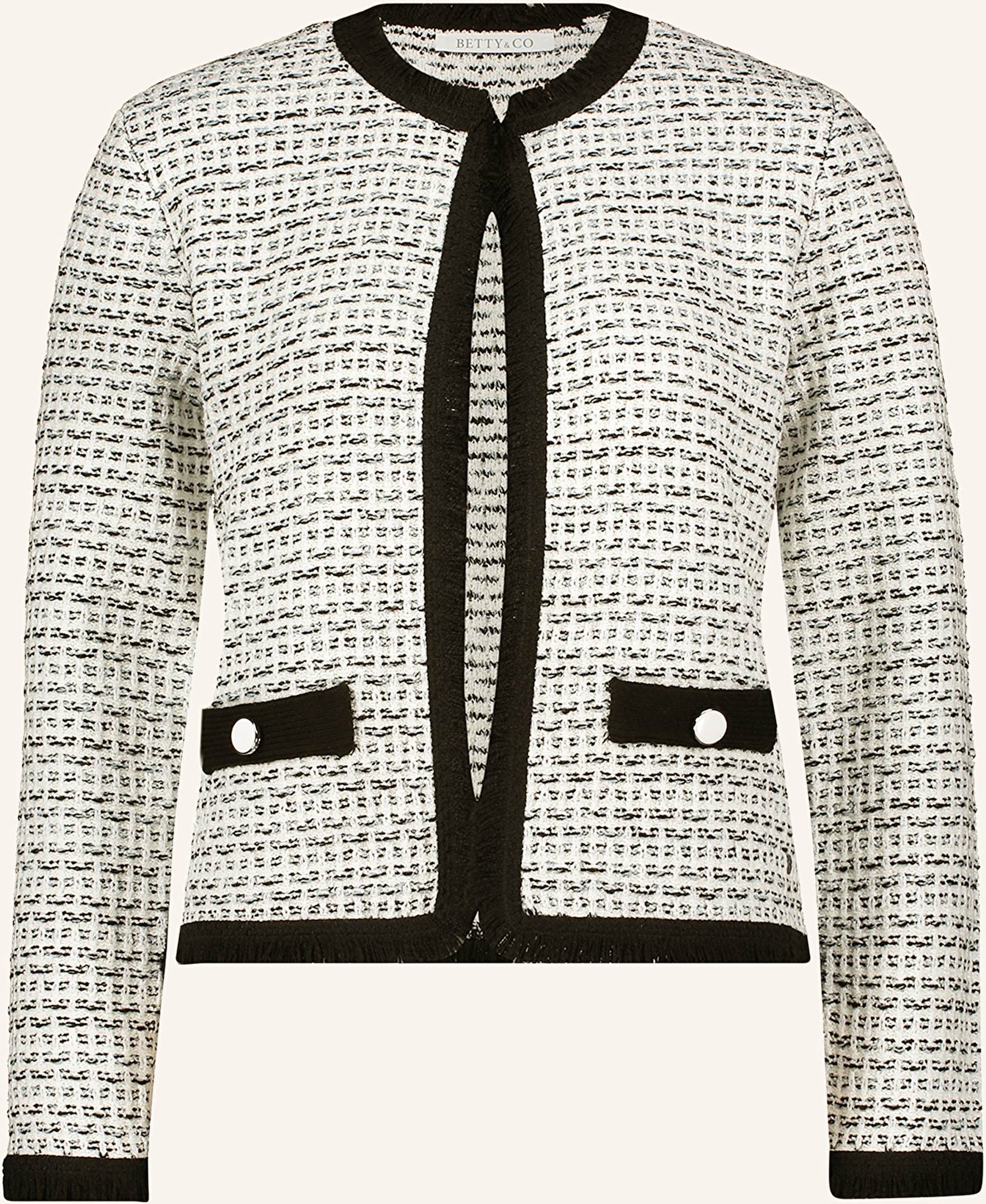 Betty&Co Strickjacke weiss