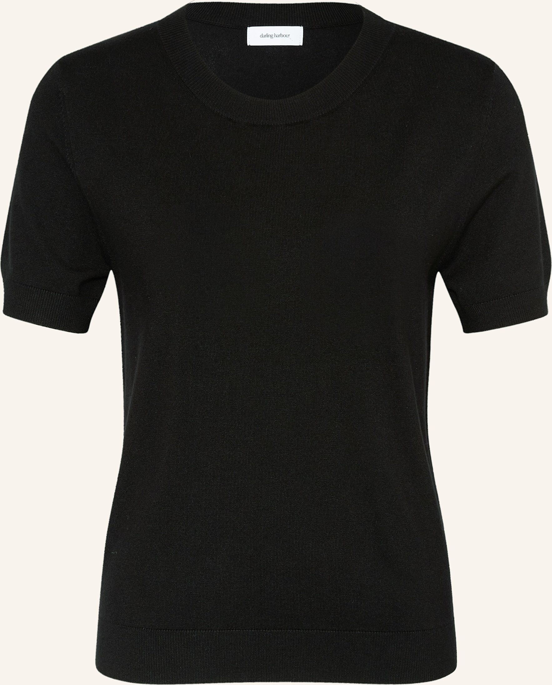 Darling Harbour Strickshirt schwarz