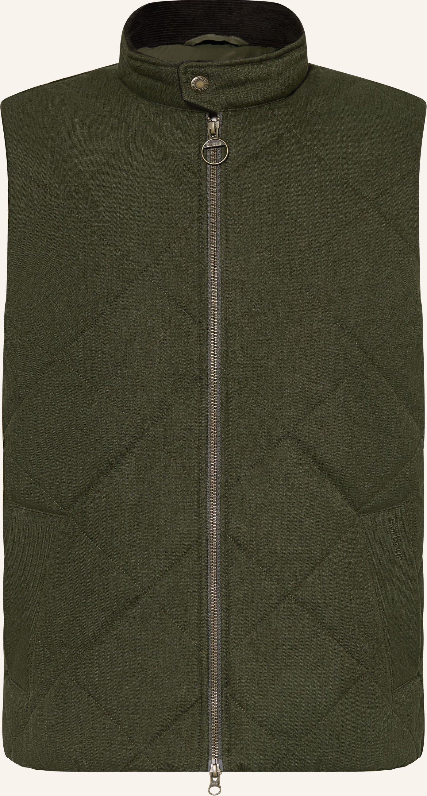 Barbour Steppweste Harrington Gil gruen